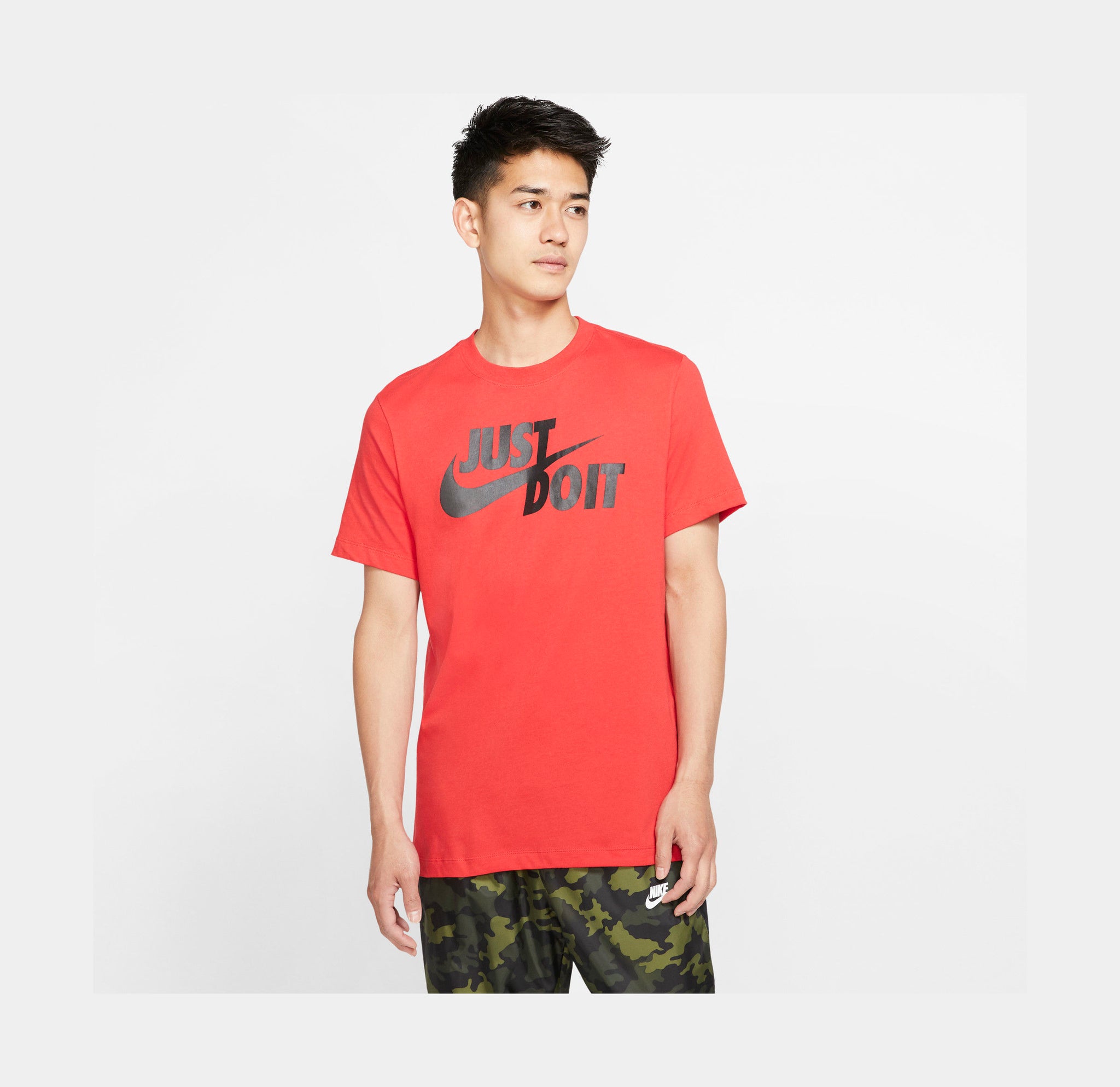 Shoe Swoosh Sportswear Red Mens Do Just It T-shirt AR5006-657 Palace – Nike