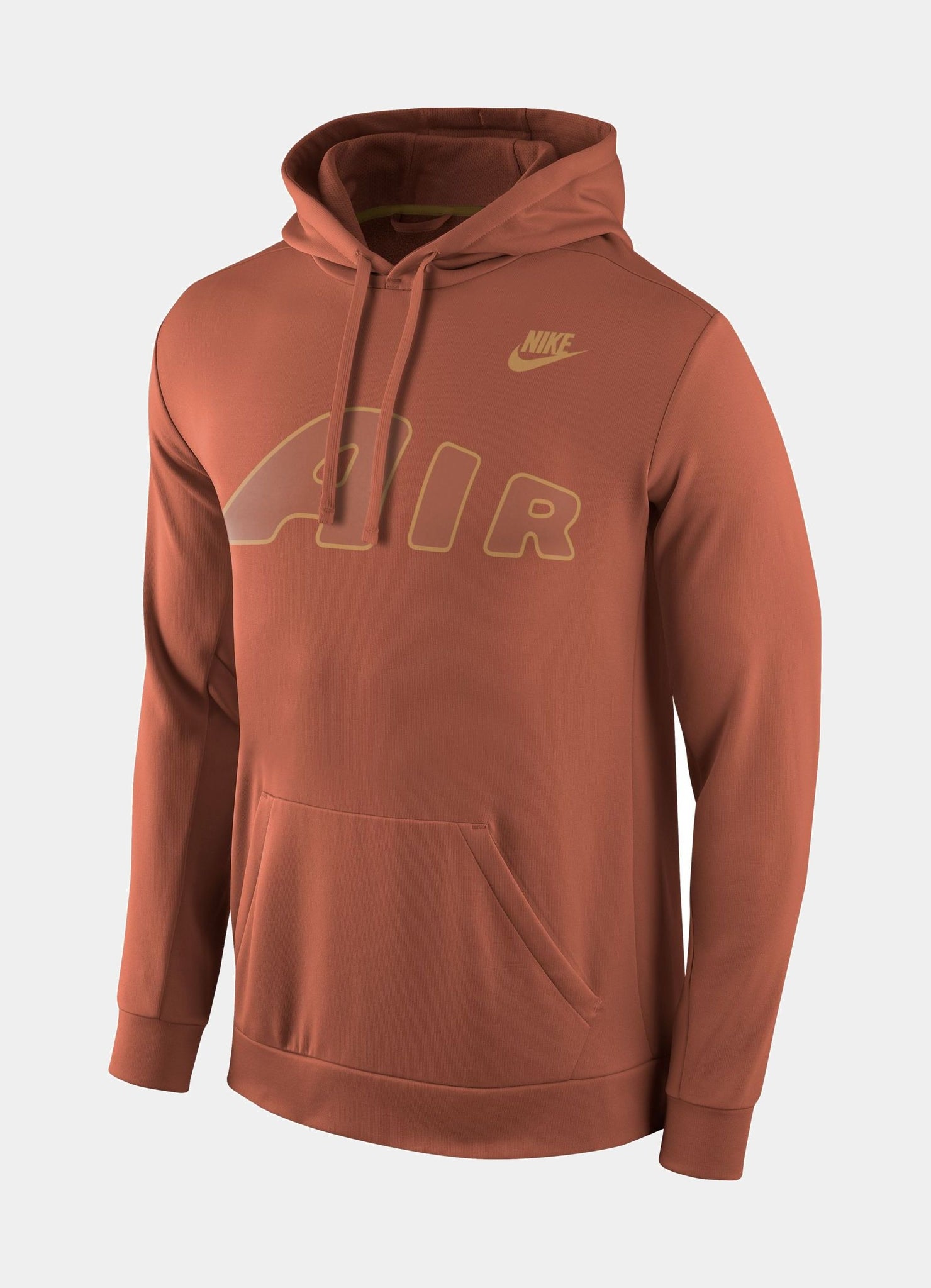 Nike air hot sale hoodie orange