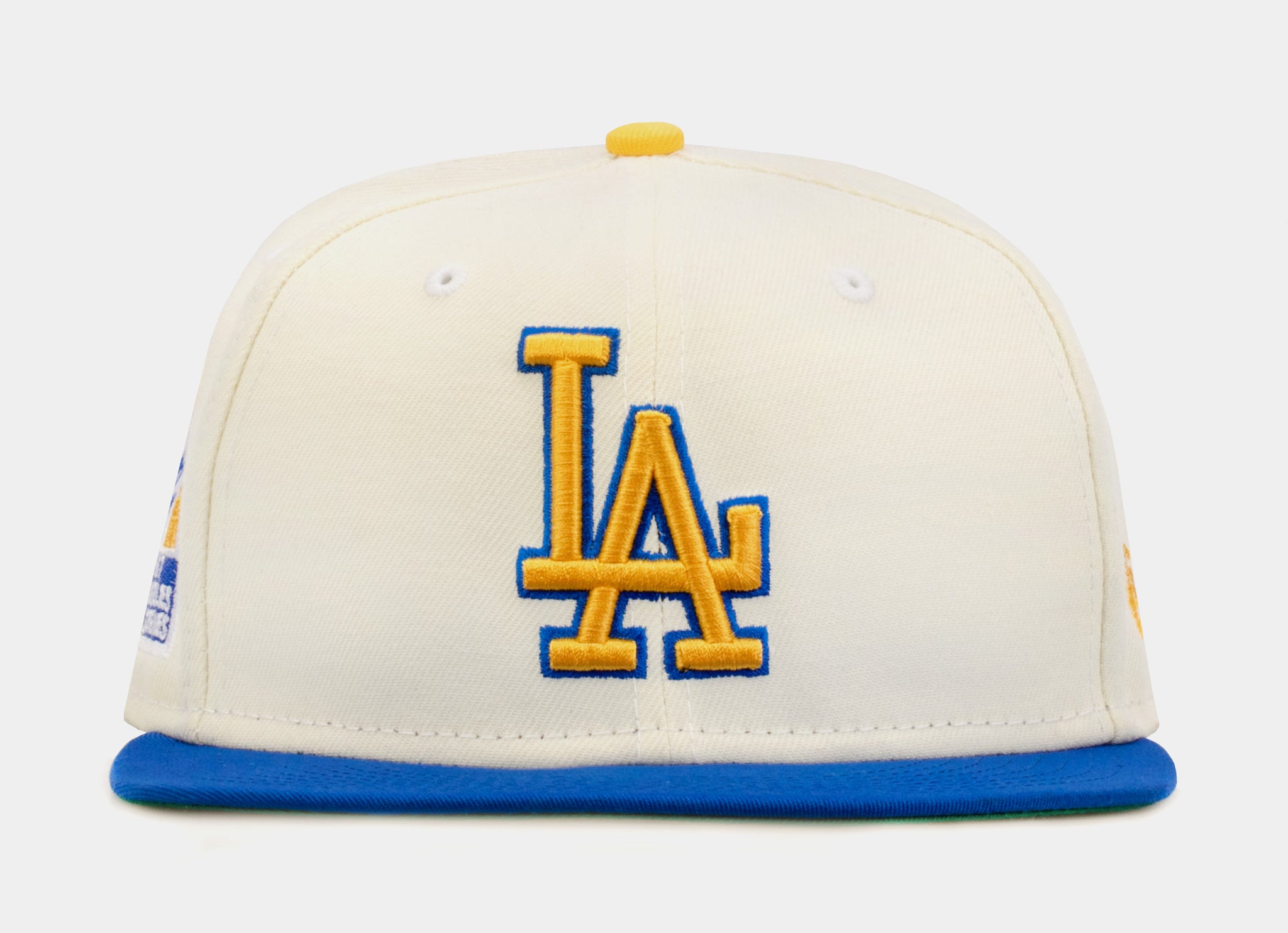 SP Exclusive Homage To LA Los Angeles Dodgers 59Fifty Mens Fitted Hat  (White/Blue)