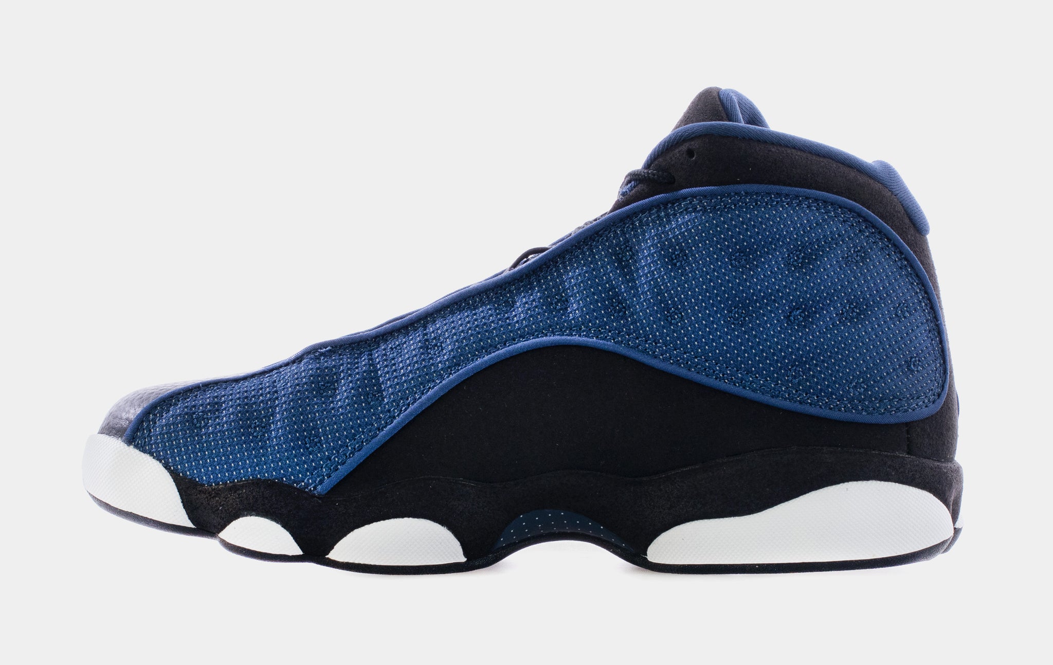 Air Jordan 13 Retro Brave Blue Mens Lifestyle Shoes Navy Blue Free Shipping