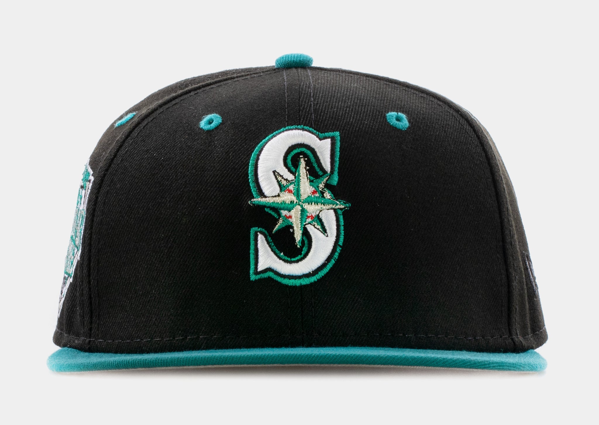 New Era Men's New Era Black Seattle Mariners Jersey 59FIFTY Fitted