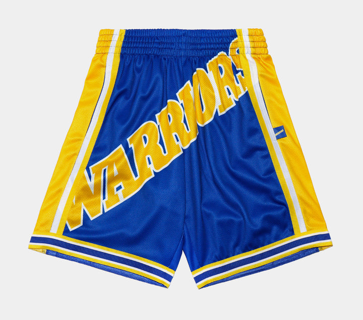Nike NBA Golden State Warriors Therma Flex Blue Shorts AH8398-496 Size  SMALL New