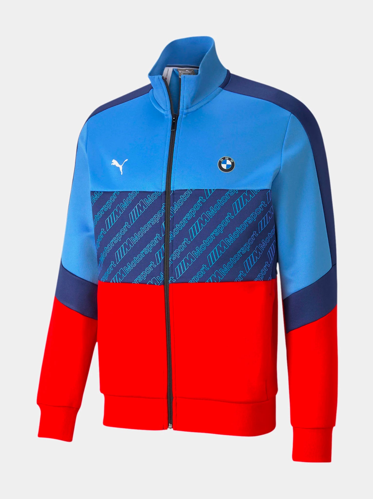 PUMA BMW M Motorsport Mens Track Jacket Blue Red 596094 04 Shoe