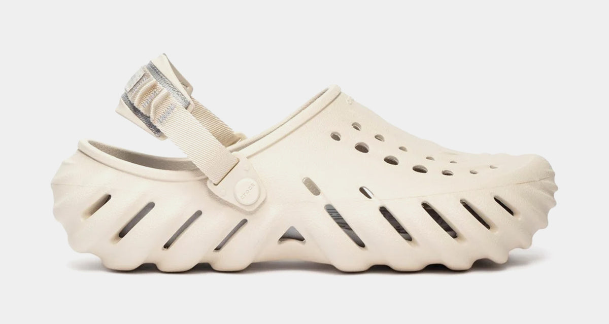 Crocs Echo Clog Stucco Mens Sandals Beige 207937-160 – Shoe Palace