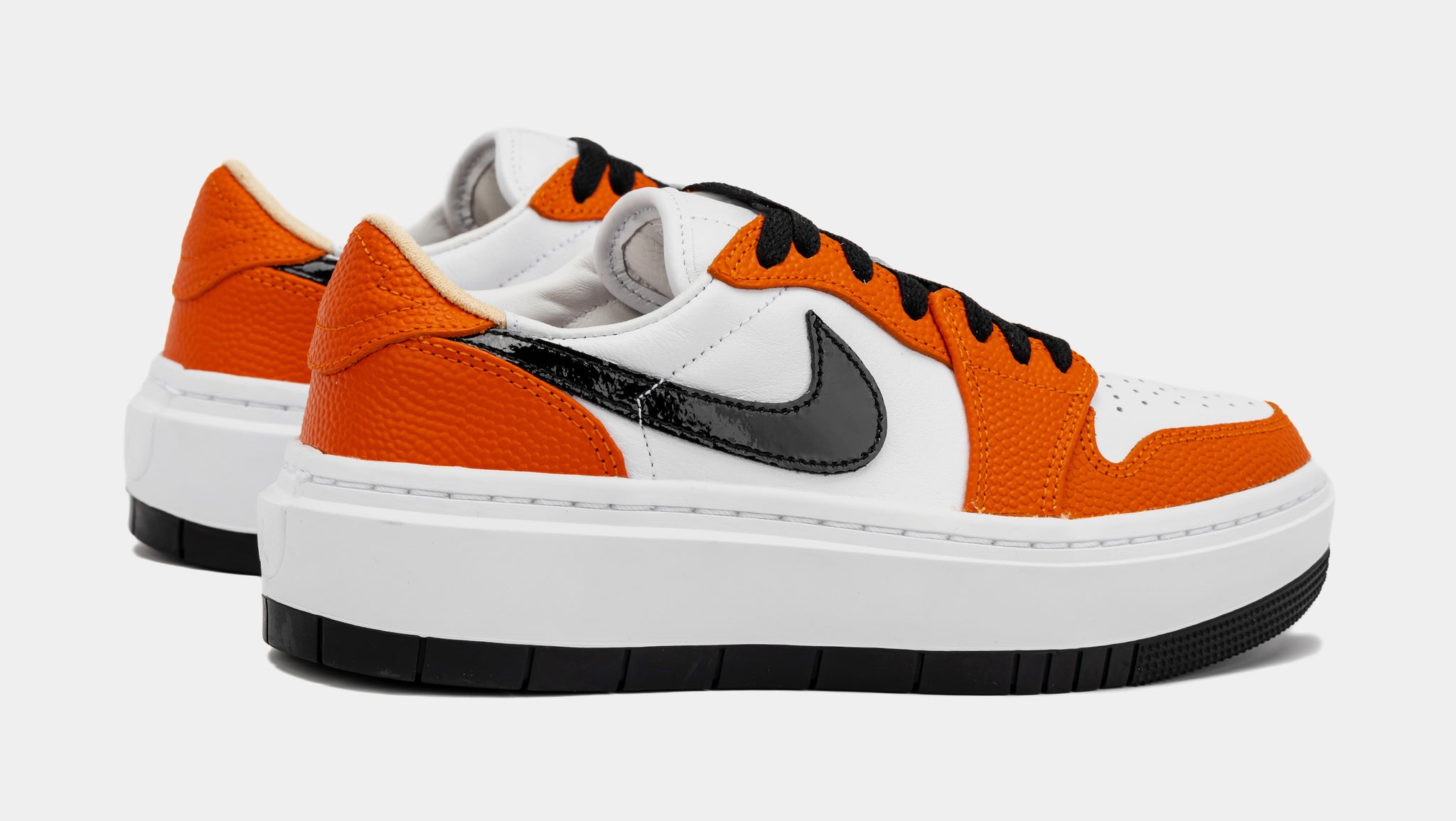 Air Jordan 1 Elevate Low SE Brilliant Orange Womens Basketball Shoes  (Orange/Black)