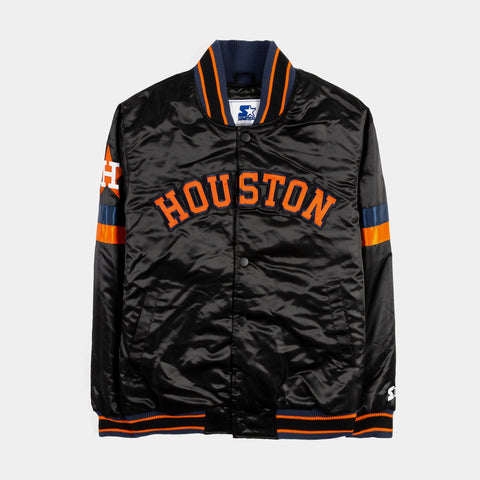 GIII/STARTER Shoe Palace Exclusive Houston Astros Mens Jacket (Blue)
