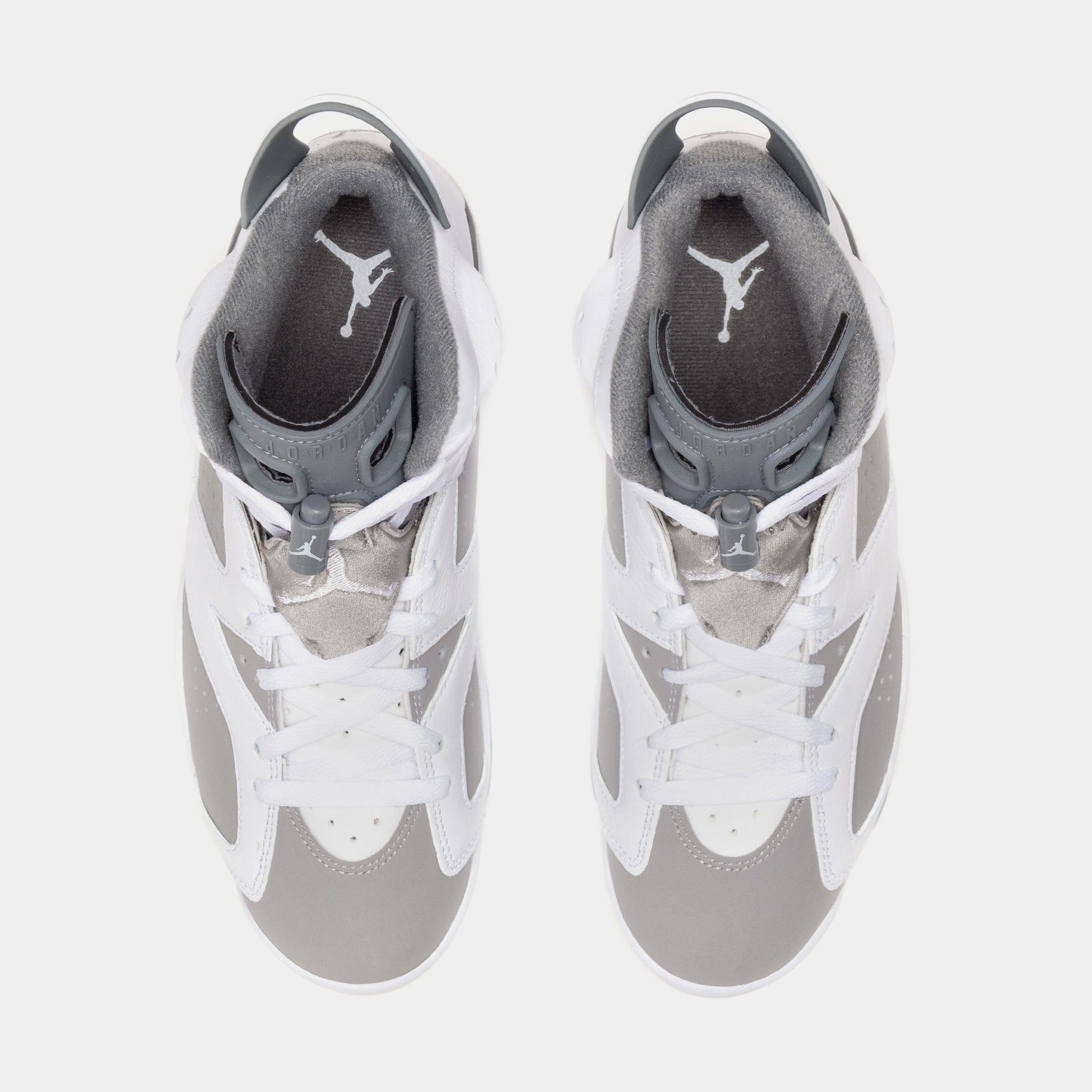 Jordan Air Jordan 6 Retro Cool Grey Mens Lifestyle Shoes Grey