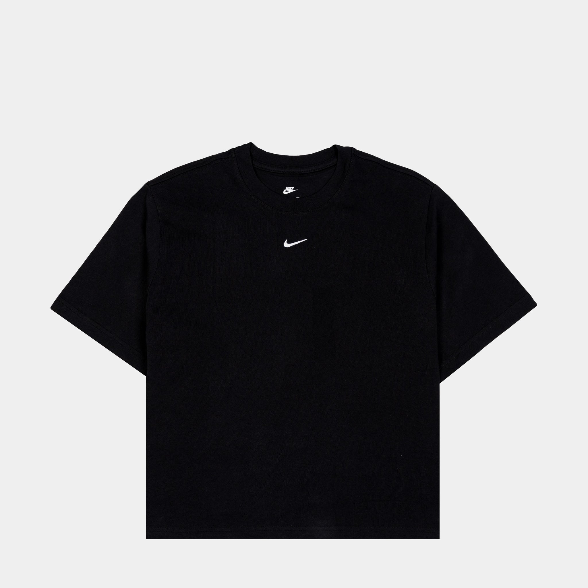 Nike NSW Essentials Boxy DD1237-010 Womens Palace Black Short Sleeve – Shoe Shirt