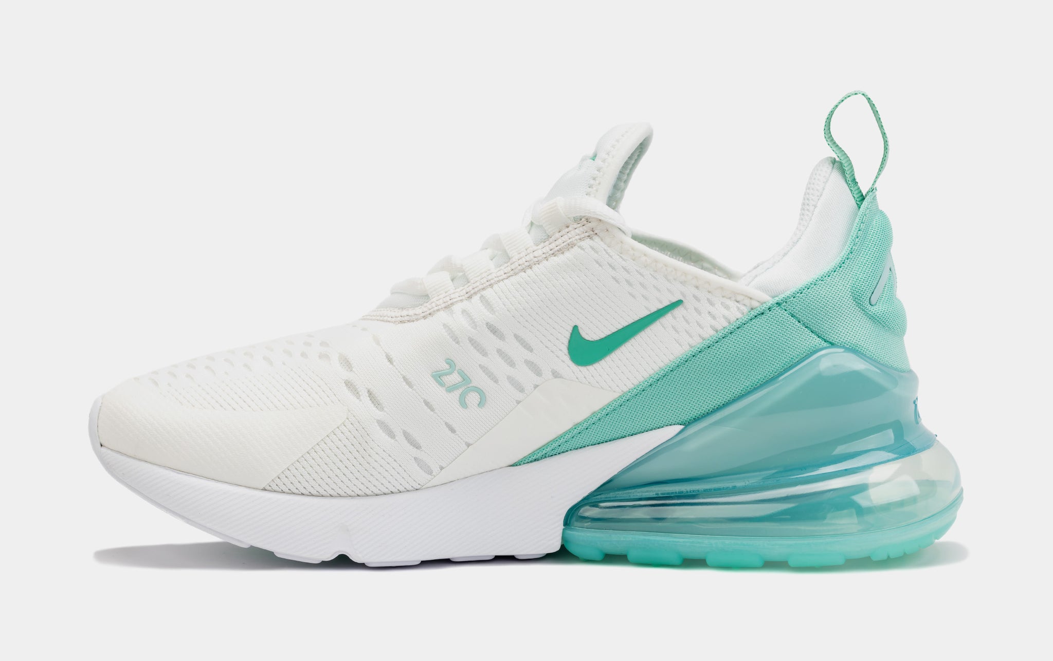 Nike Air Max 270 Grade School Lifestyle Shoes Summit White Jade Ice 943345 115 Shoe Palace