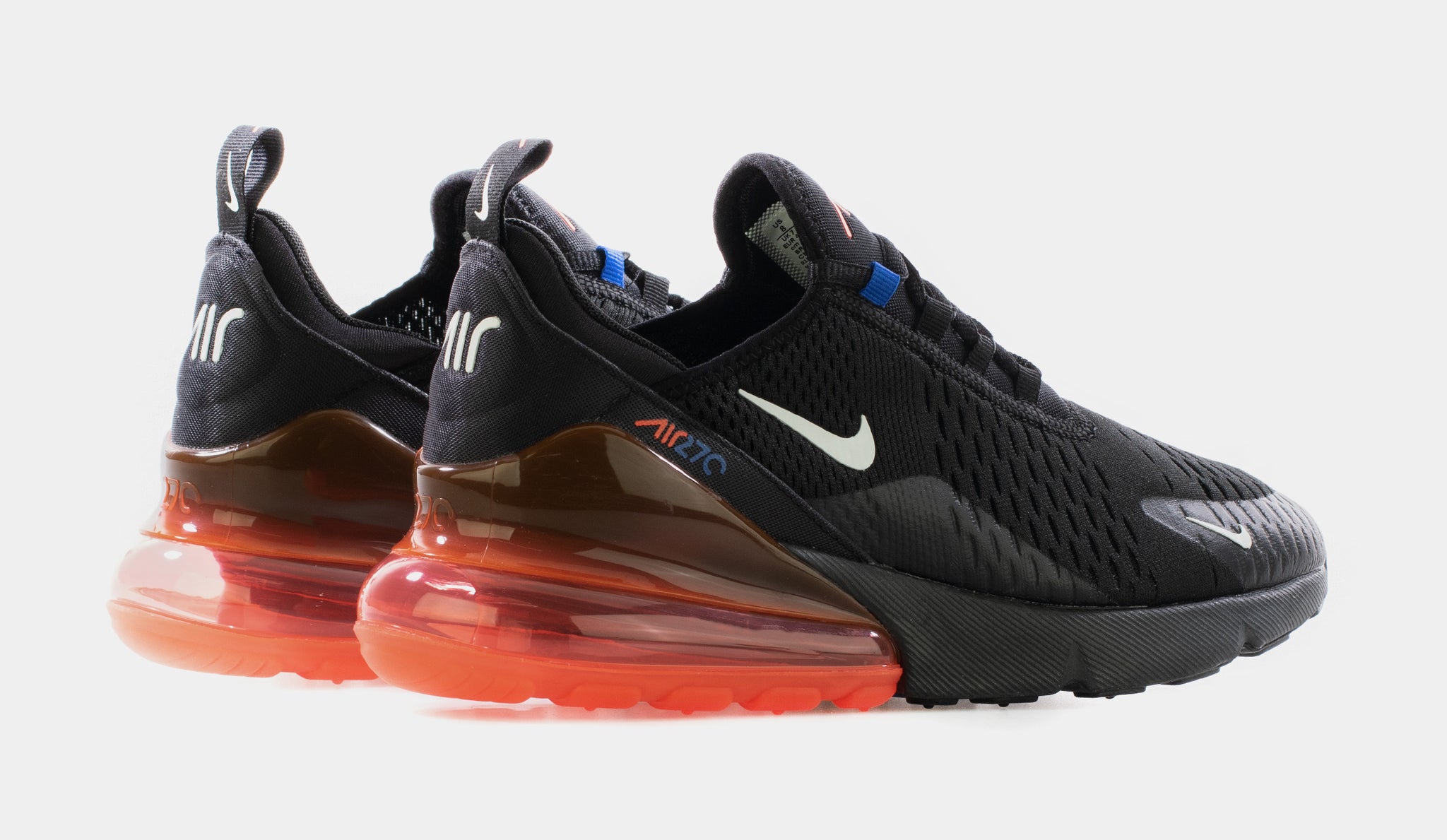 Air max 270 blue black outlet orange