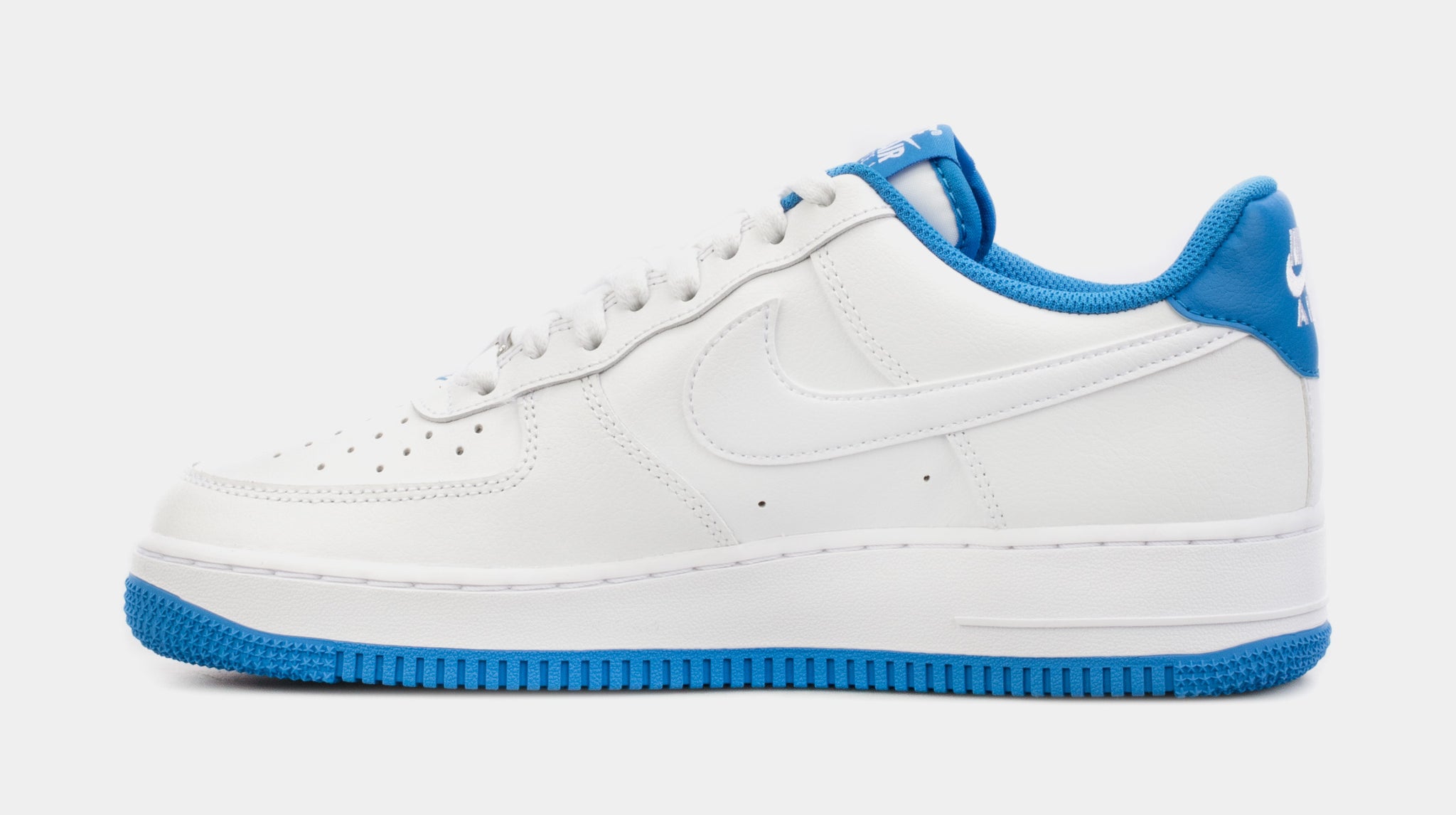 Nike Air Force 1 Low Pronto Blue Mens Lifestyle Shoes White Blue