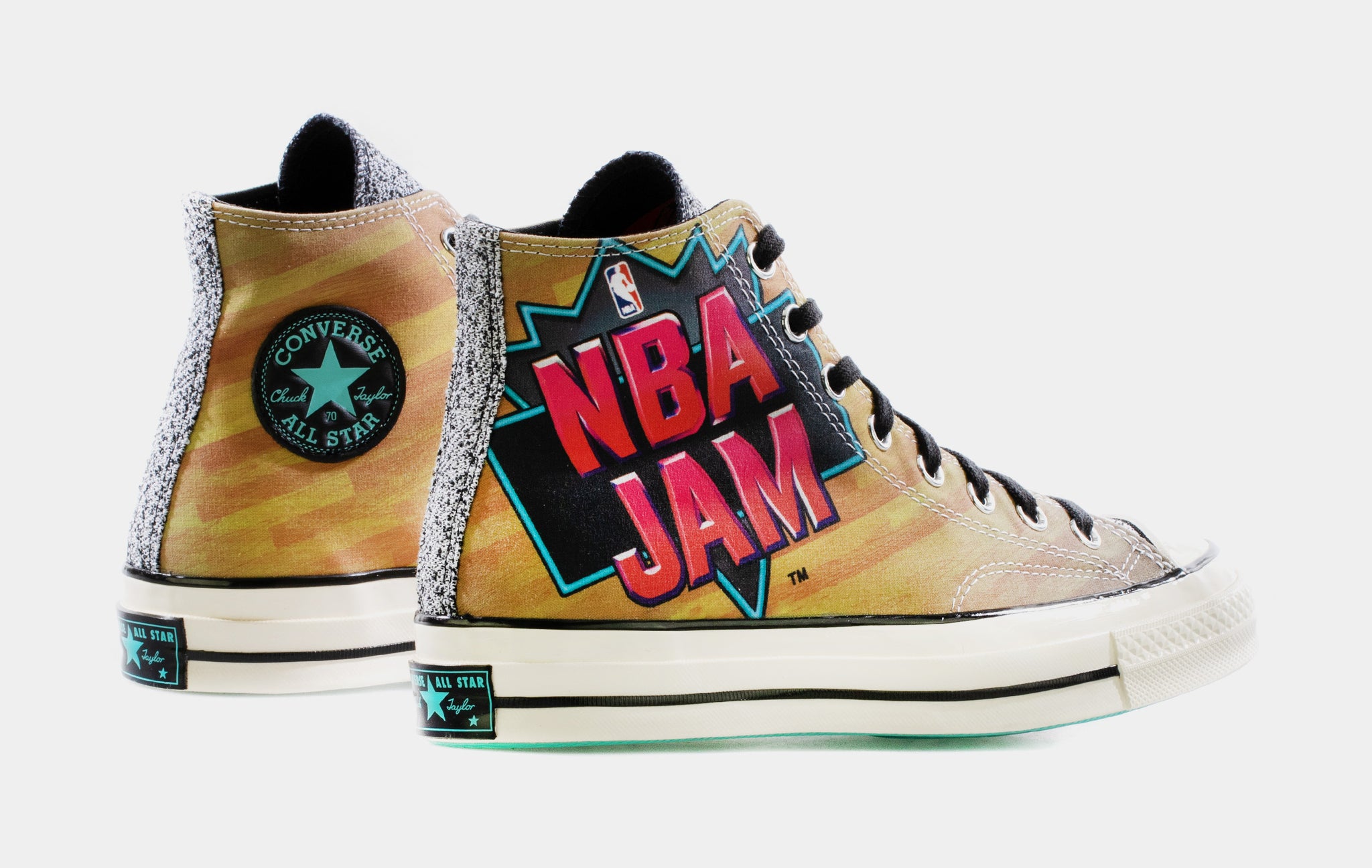 Converse X NBA Jam Chuck 70 High Mens Lifestyle Shoe Brown Multi