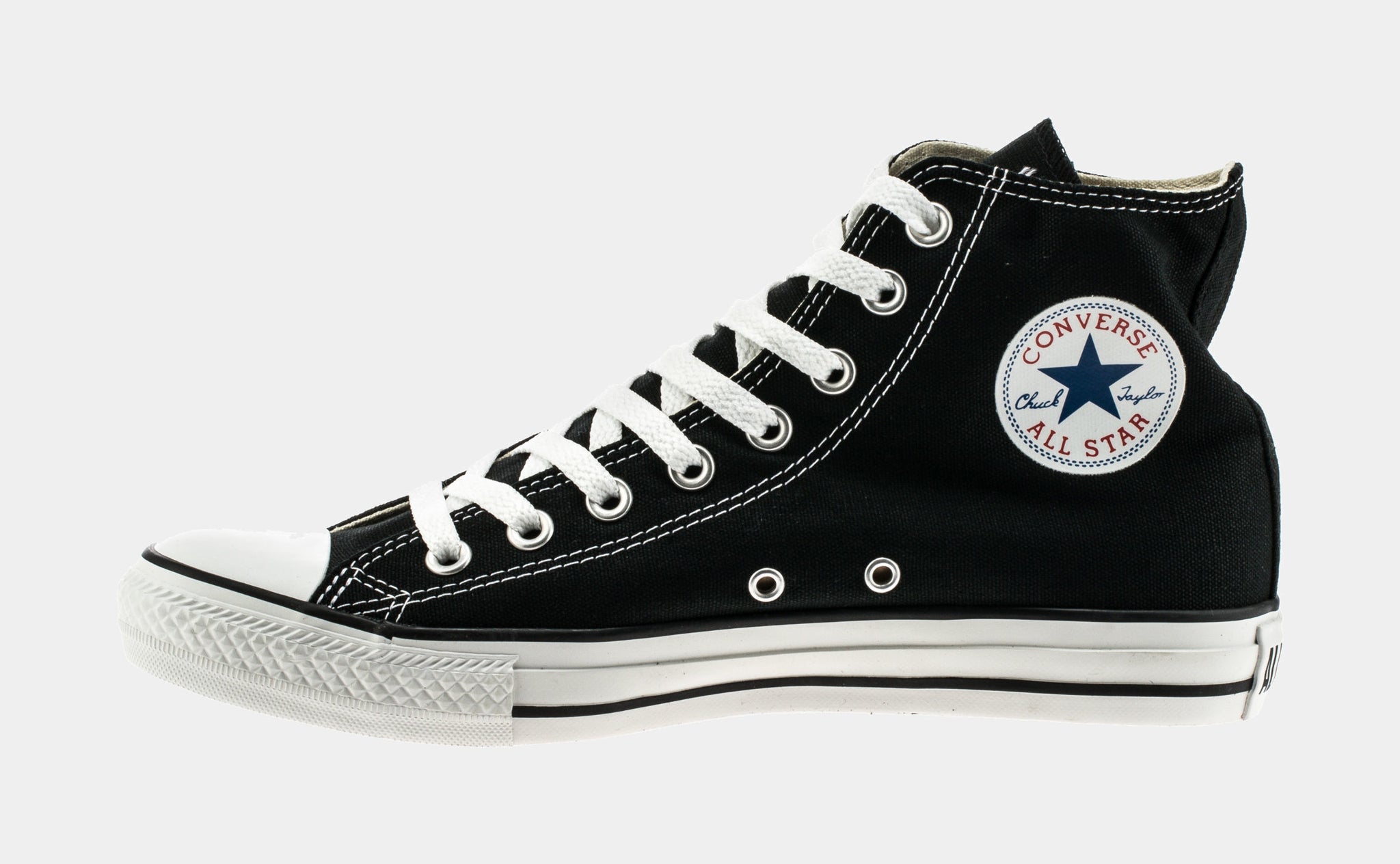 Chuck Taylor All Star Classic Colors High Solid Canvas Mens Lifestyle Shoe  (Black)