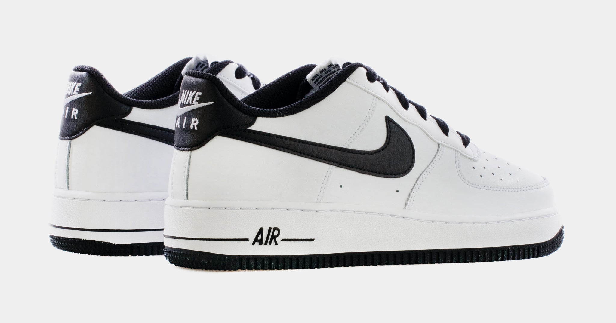 Nike air force 1 alpha type white/black grade school kids' shoe sale