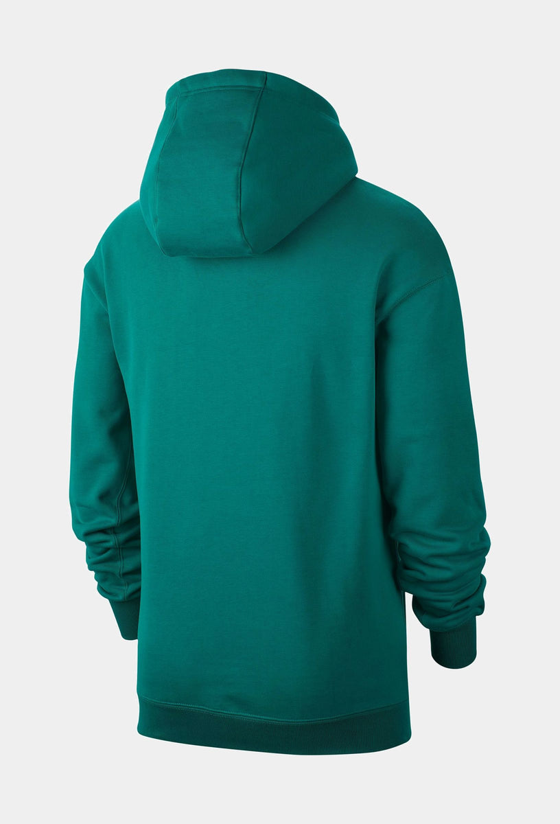 Nike Sportswear Just Do It Mens Fleece Pullover Hoodie Green CI9406-340 ...