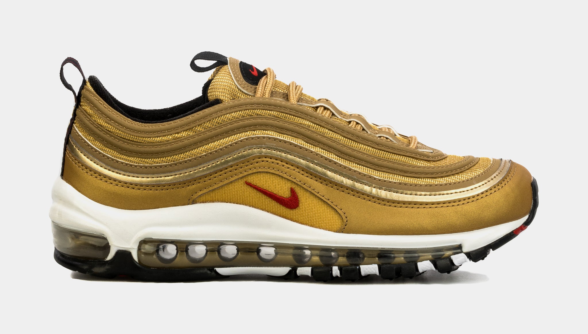 Gold air max 2025 97 grade school