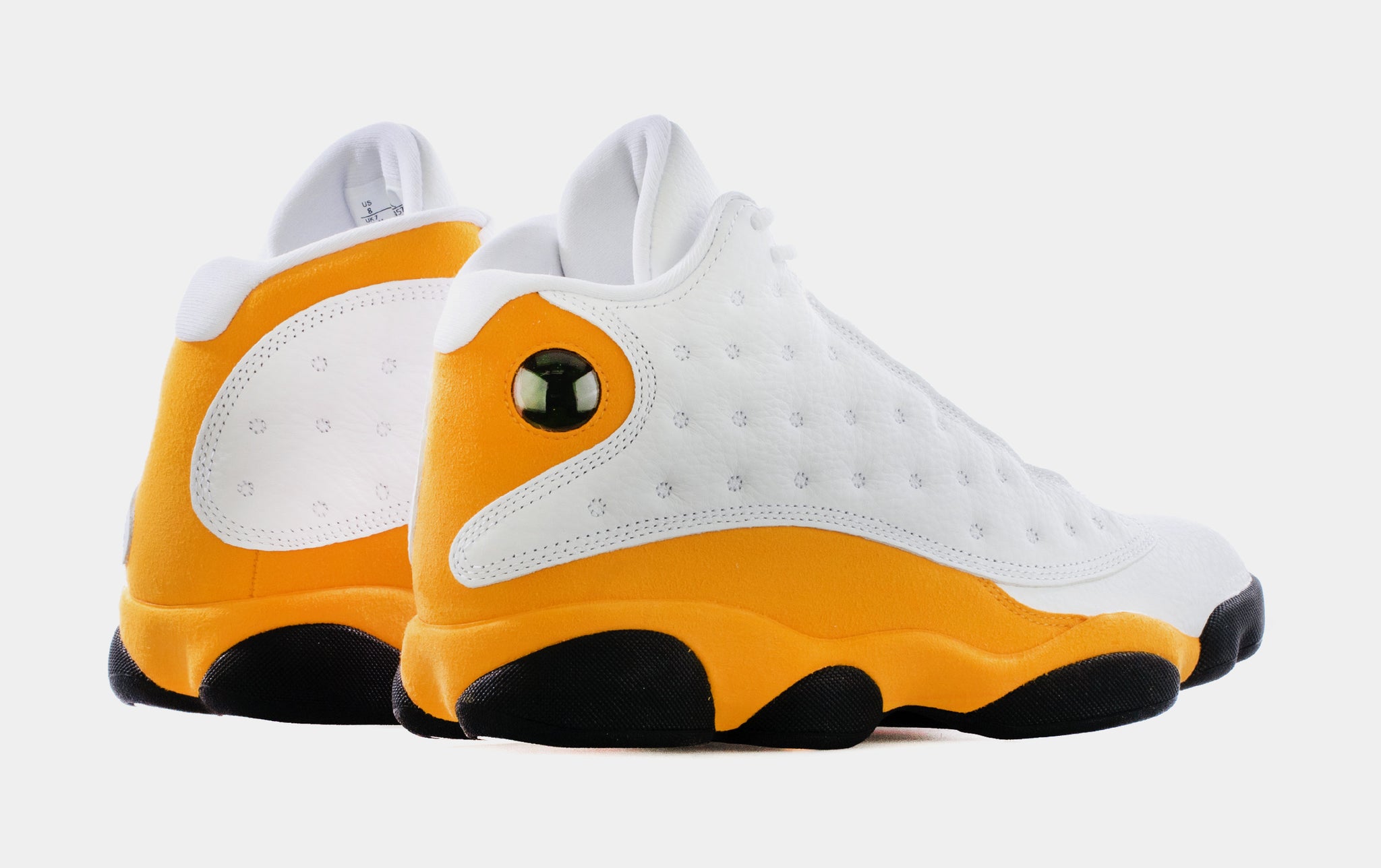 Jordan 13 black on sale and yellow mens