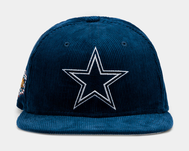 Mitchell & Ness Dallas Cowboys Navy Blue Satin – Exclusive Fitted Inc.