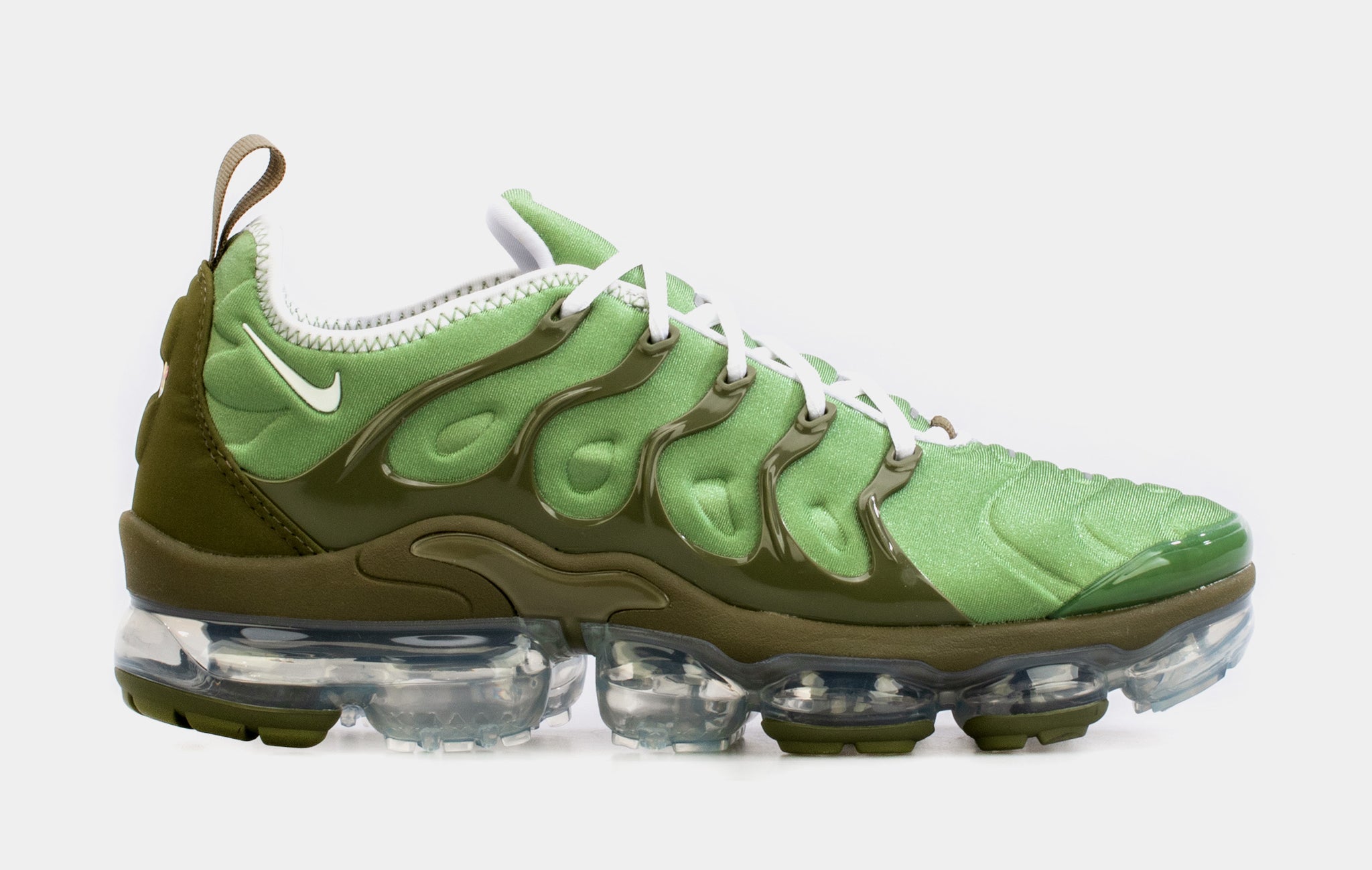 Air VaporMax Plus Olive Mens Running Shoes (Green)