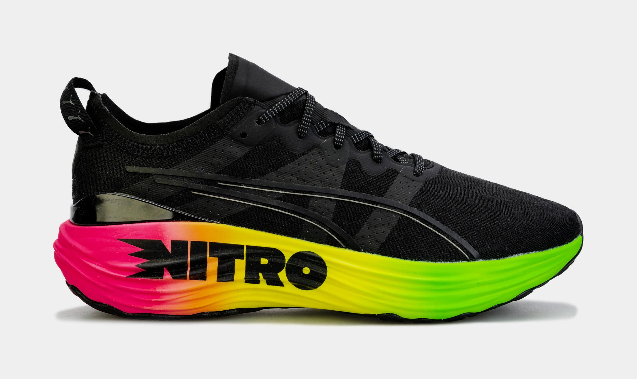 Forever Run Nitro Futrograde Mens Running Shoes (Black/Multi)