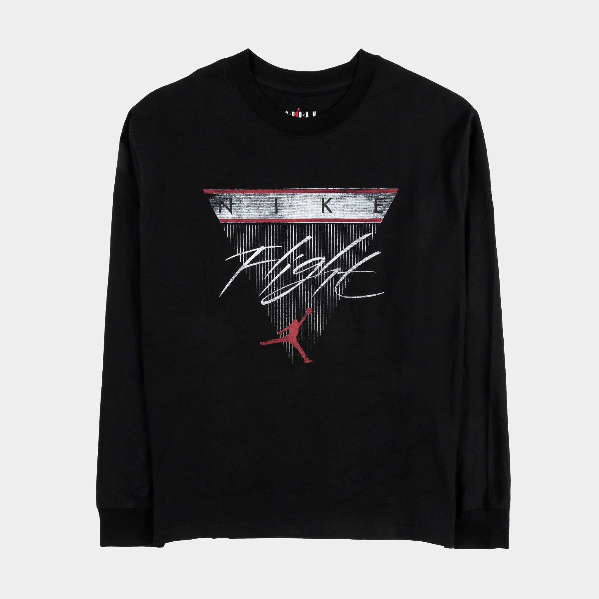 Flight GFX Womens Long Sleeve Shirt (Black)