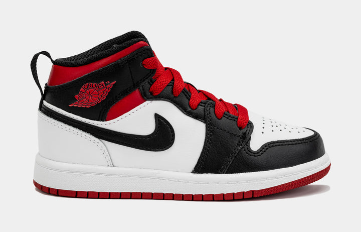 Jordan Air Jordan 1 Retro Mid Gym Red Grade School Lifestyle Shoes