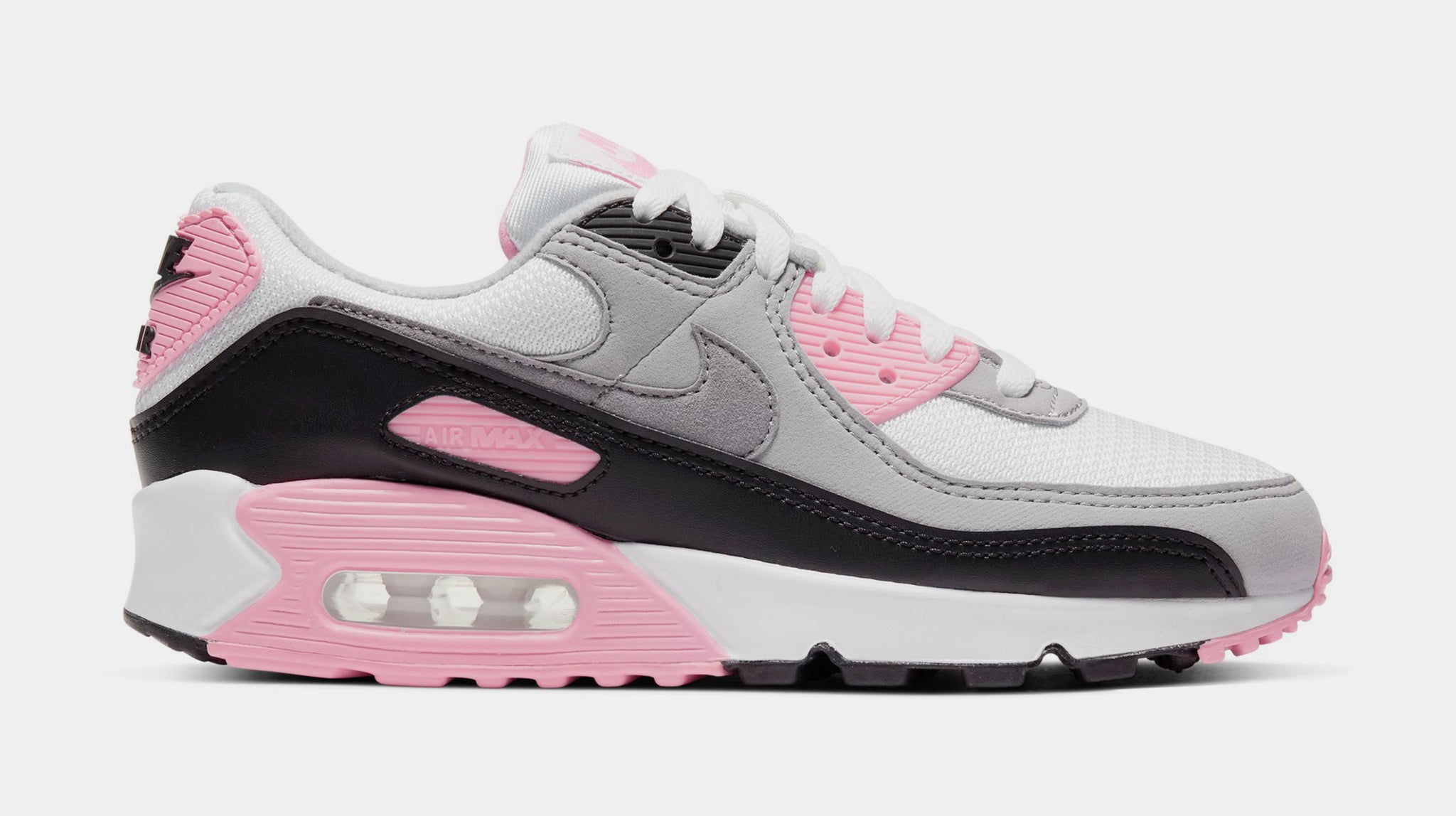 Nike Air Max 90 Recraft Rose Womens Running Shoes Grey Pink CD0490