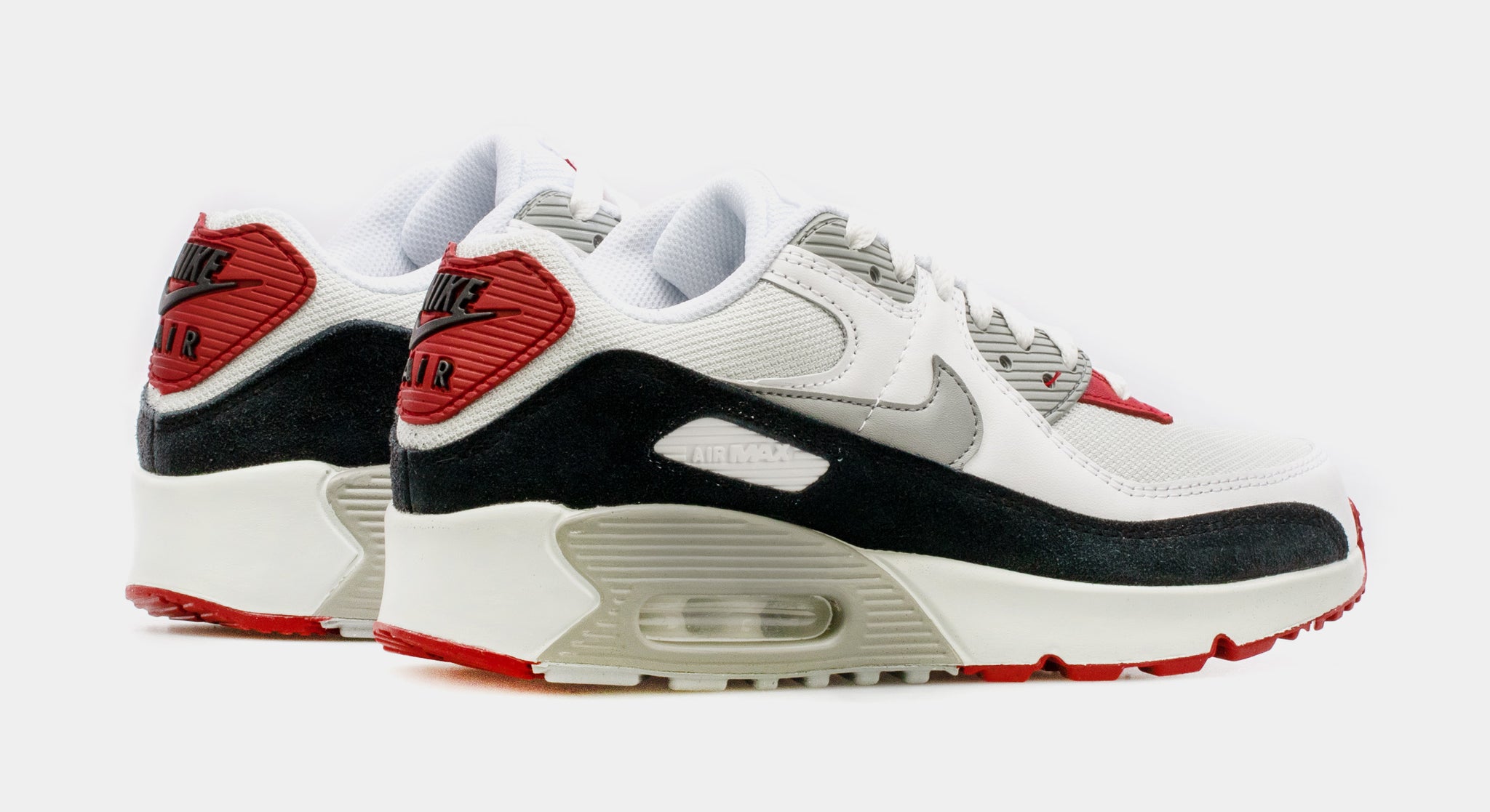 Nike air max 90 white/university red/black best sale