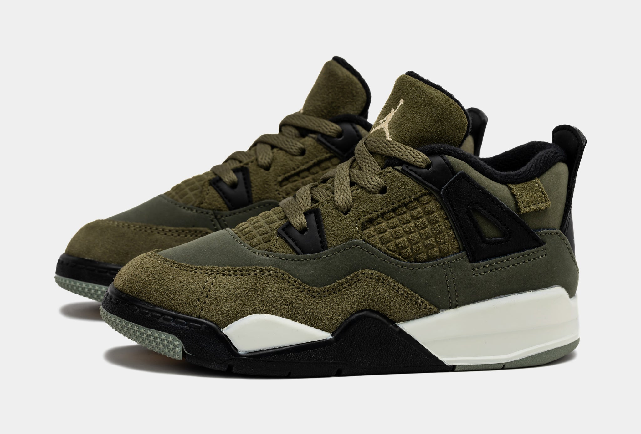 Jordan Air Jordan 4 Retro SE Craft Olive Infant Toddler Lifestyle