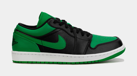 Jordan Air Jordan 1 Retro Low Lucky Green Mens Lifestyle Shoes