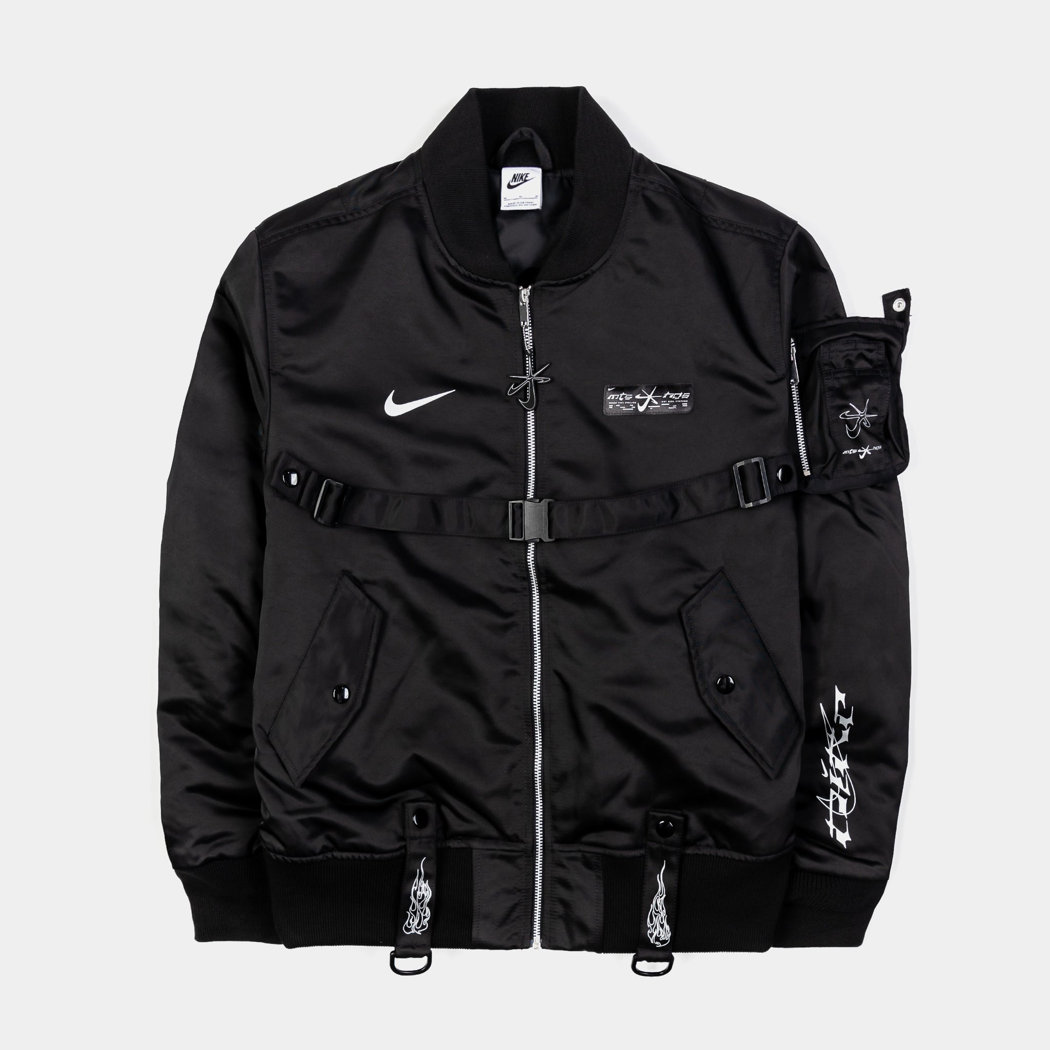Nike Megan Thee Stallion woven jacket in black