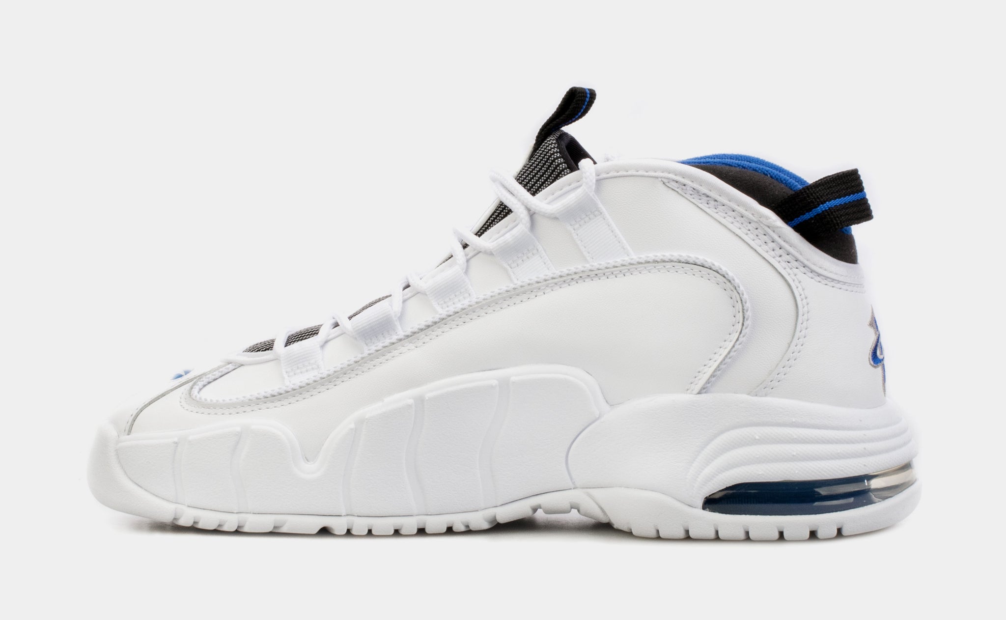 Penny hardaway shoes store white and blue