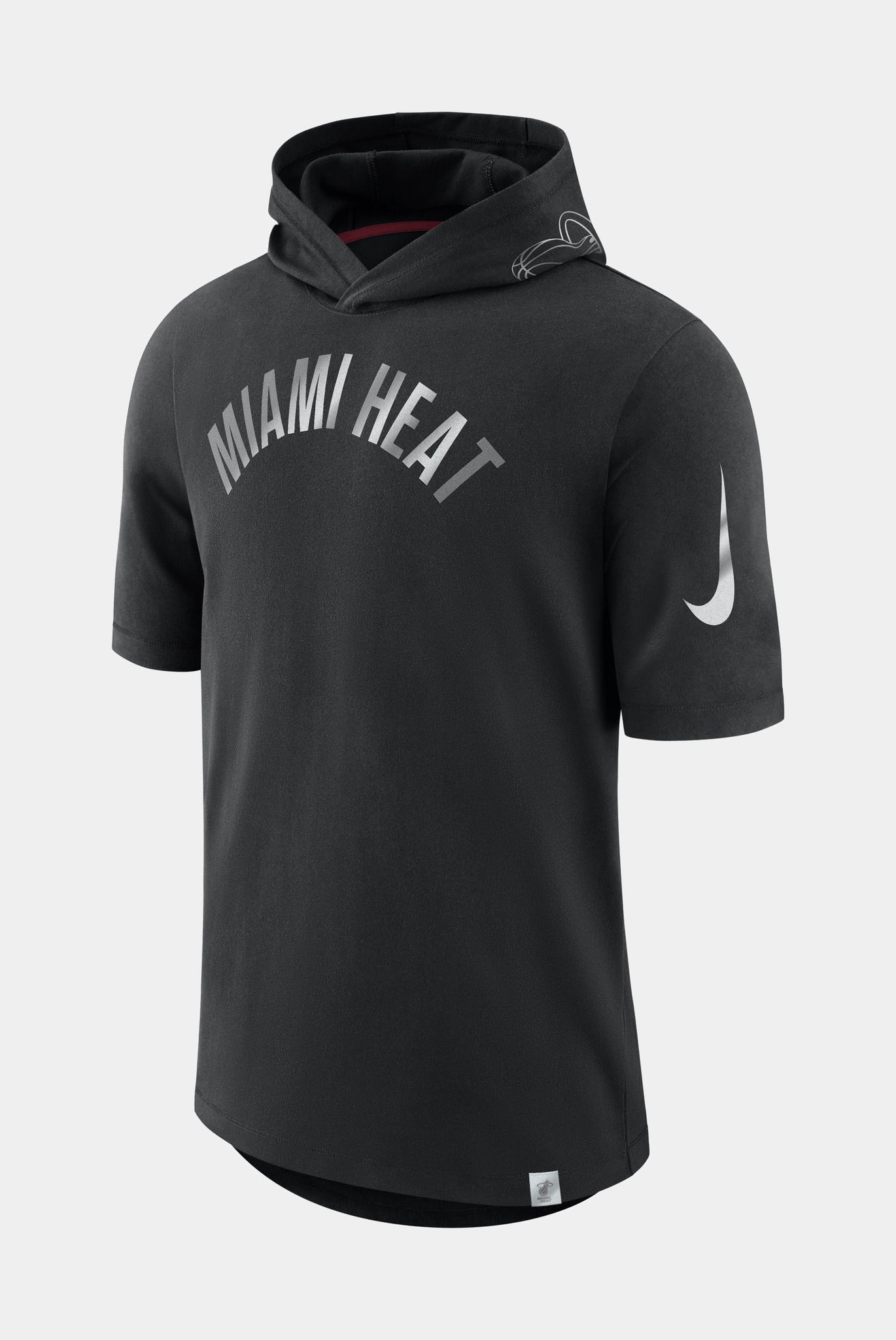 Nike Miami Heat Courtside Hoodie Black