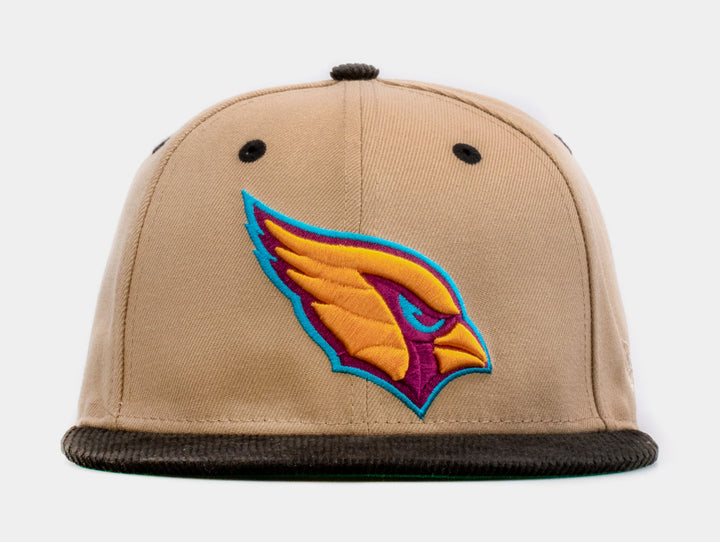 Men's New Era Brown Arizona Cardinals Team Color Pack 59FIFTY Fitted Hat