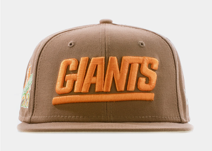 New Era Mens Giants Camp SP Cap - White/Green Size 7