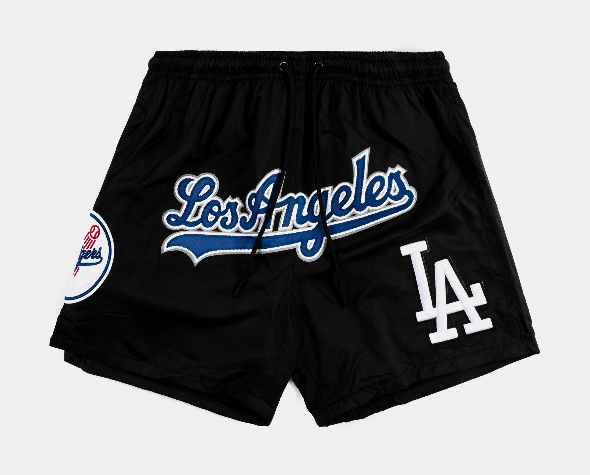 Los Angeles Dodgers Classic Woven Mens Shorts (Black)
