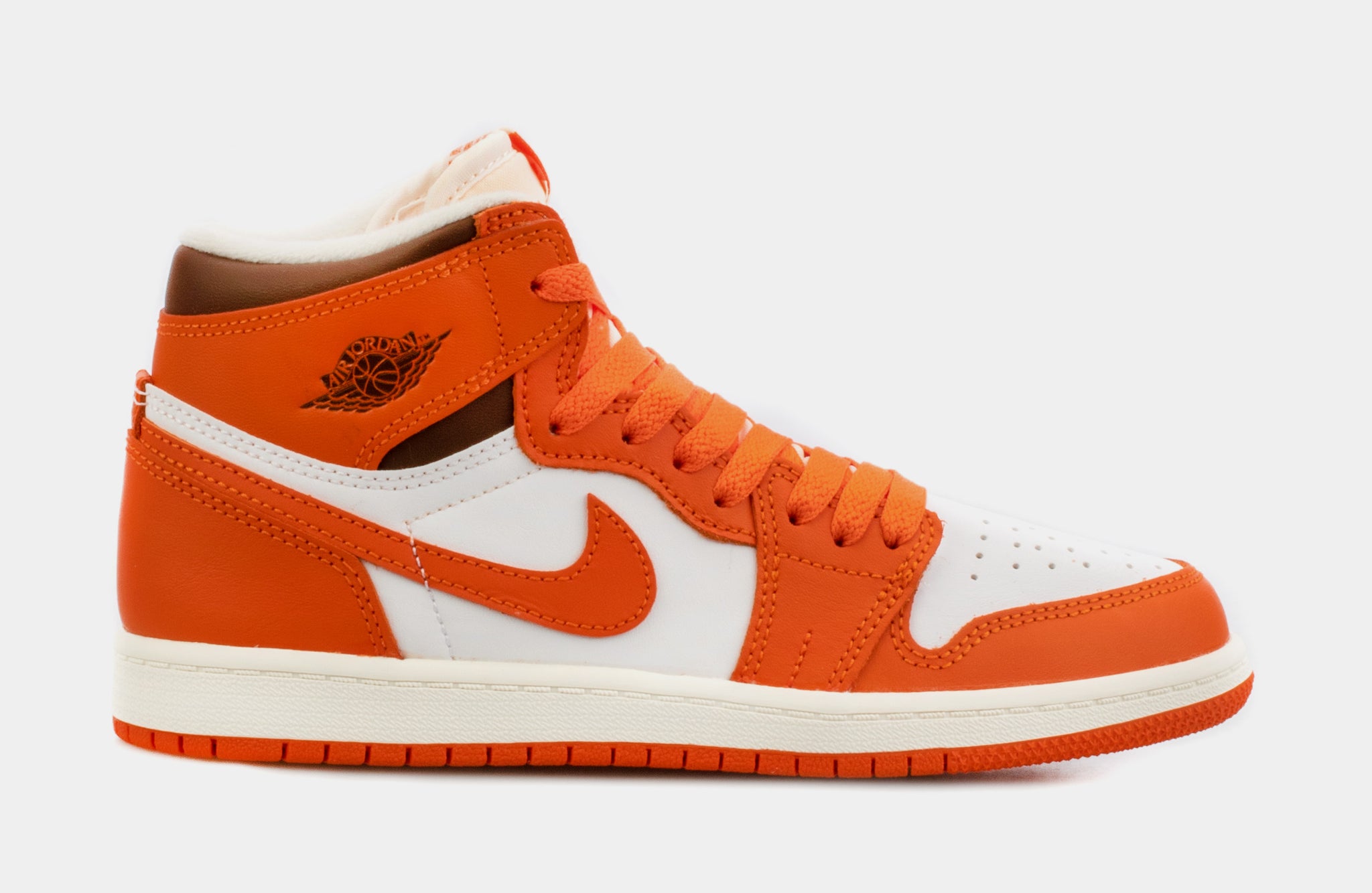 Air Jordan 1 Retro High OG Starfish Preschool Lifestyle Shoes Orange