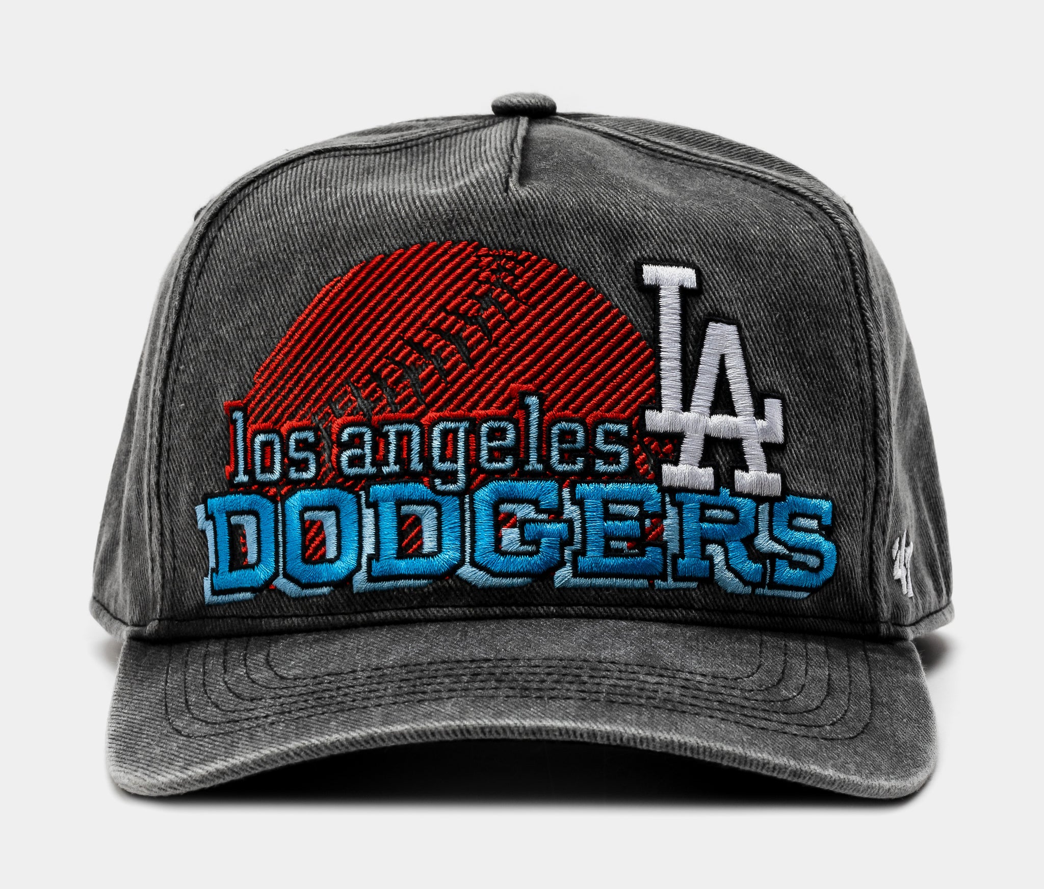 Los Angeles Dodgers Bootleg '47 Hitch Snapback Mens Hat (Black)