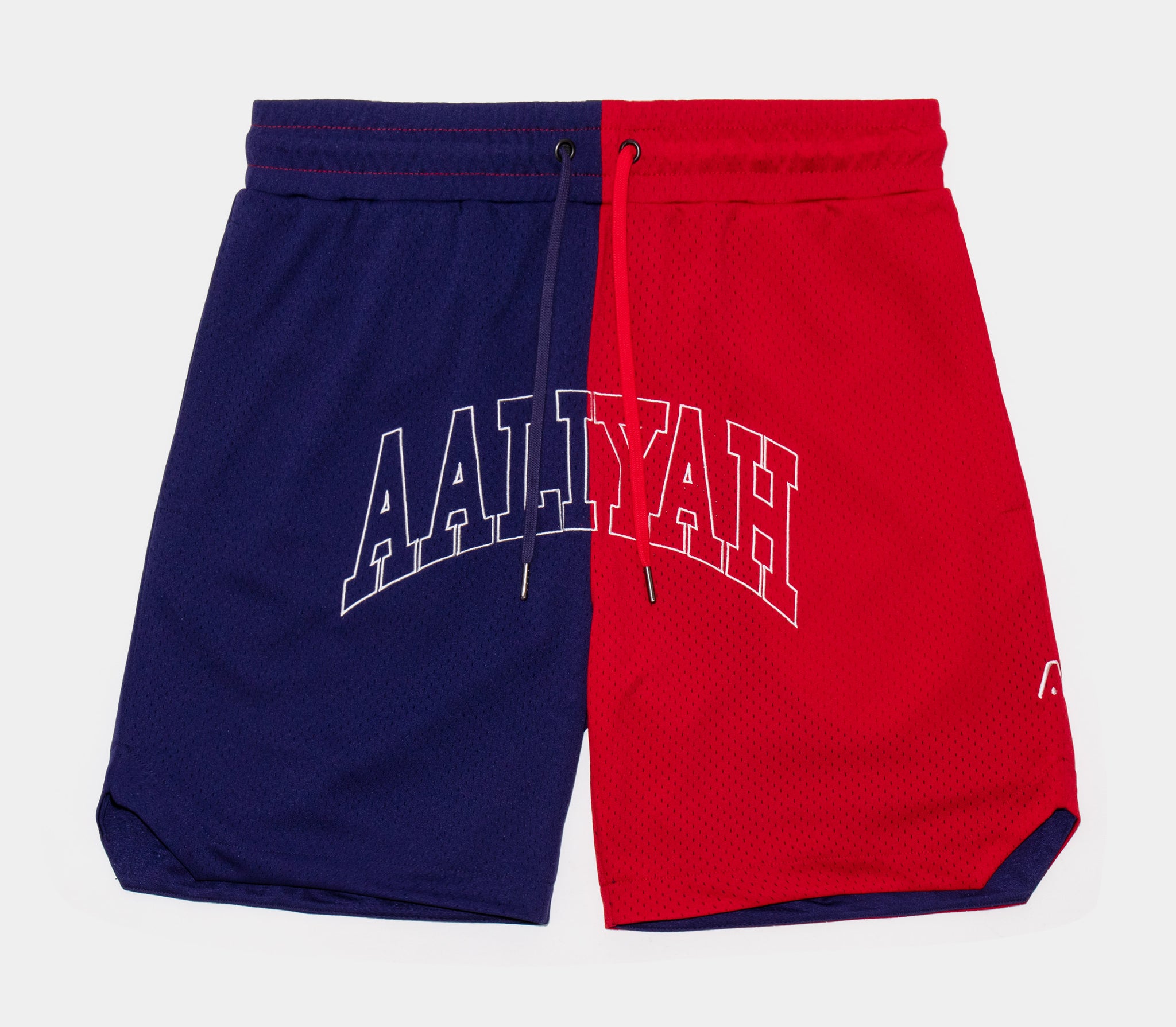 SP x Aaliyah Signature Mesh Mens Shorts (Red/Blue)