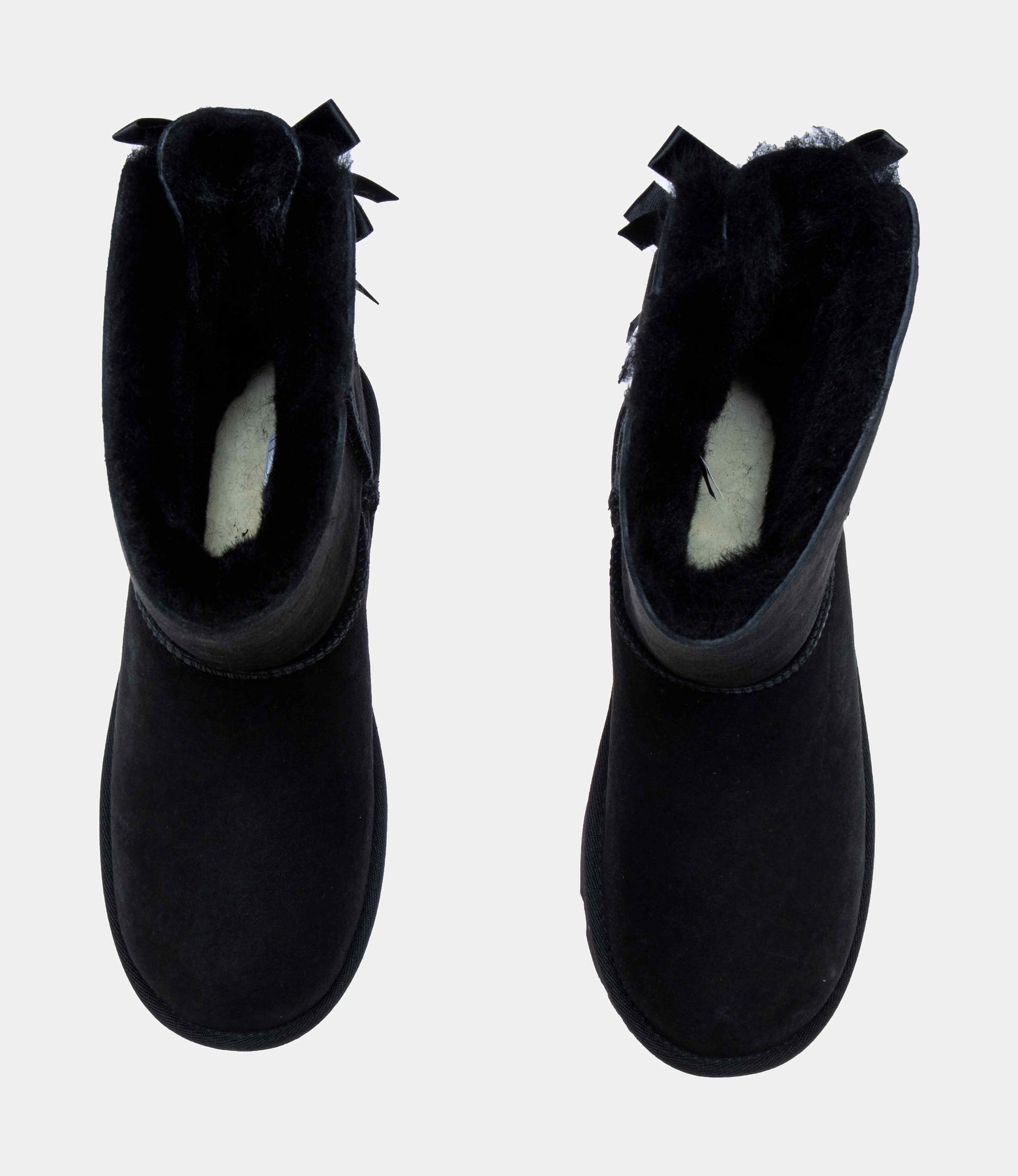 UGG Classic Bailey Bow 2 Grade School Boot Black 1017394K BLK – Shoe Palace
