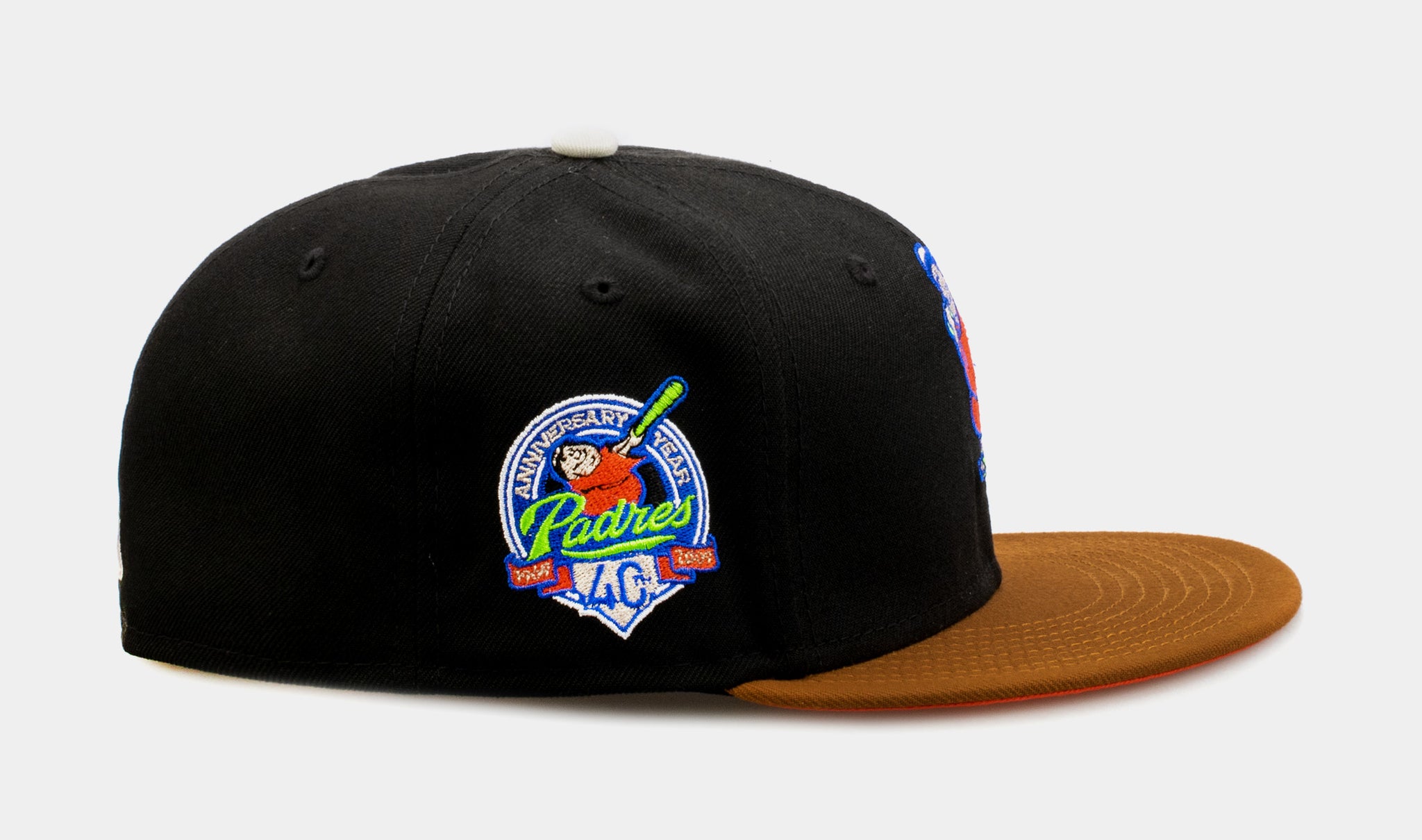 Men's New Era Orange/Black San Diego Padres 59FIFTY Fitted Hat