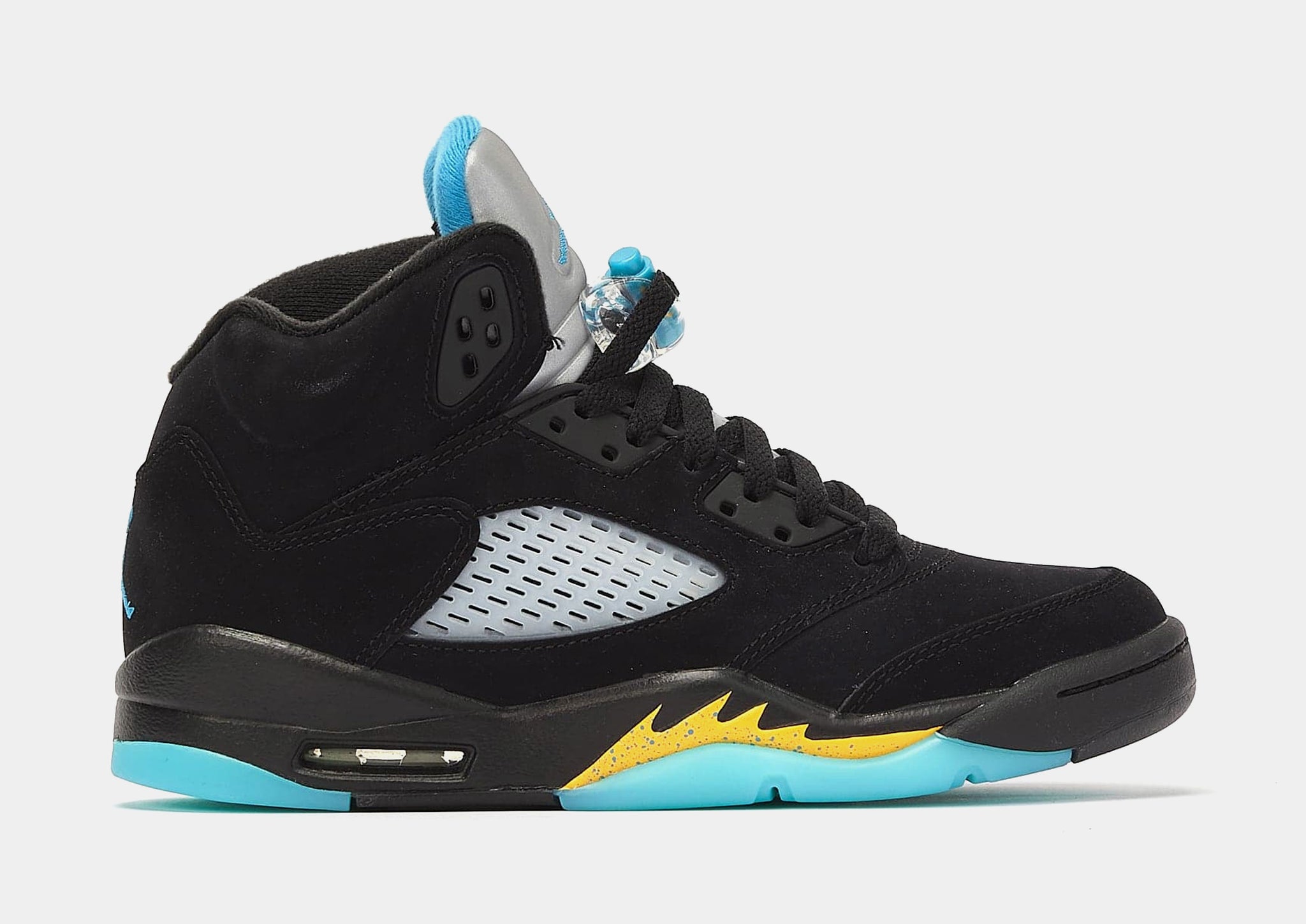 Jordan 5 light aqua grade school sale