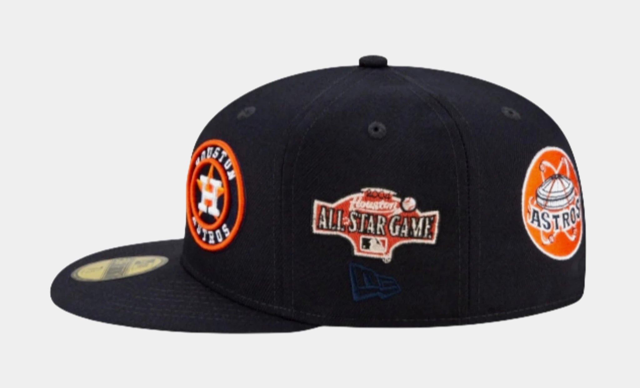 New Era Houston Astros Patch Pride 59Fifty Fitted Cap Mens Hat