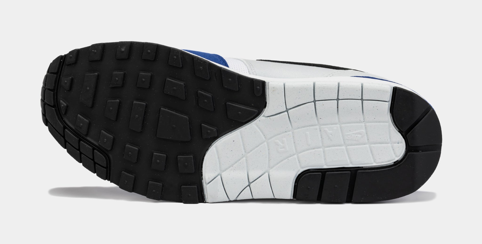 Nike Air Max 1 Deep Royal Blue Mens Running Shoes White Blue