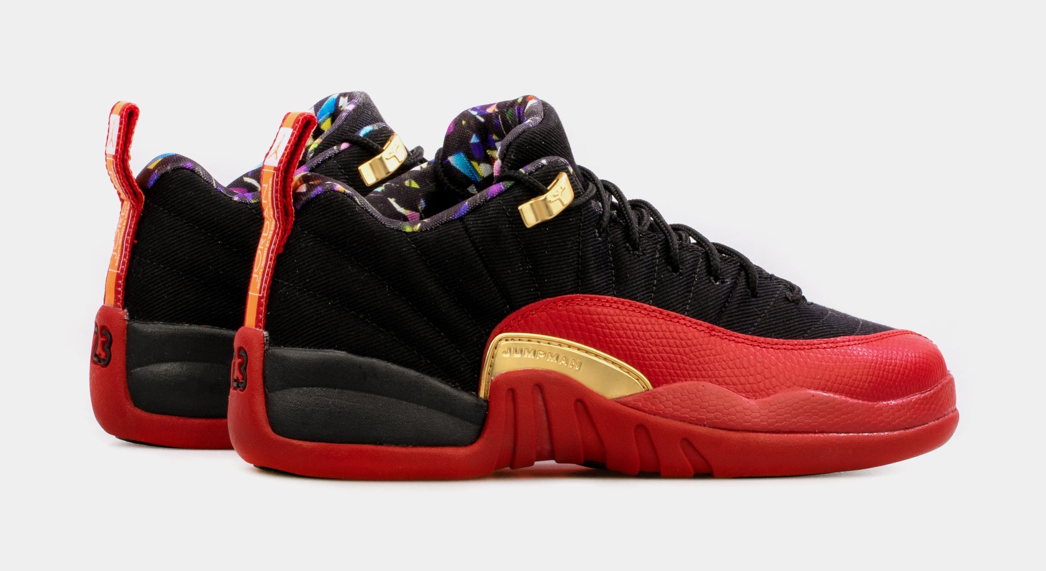 White red and gold retro clearance 12