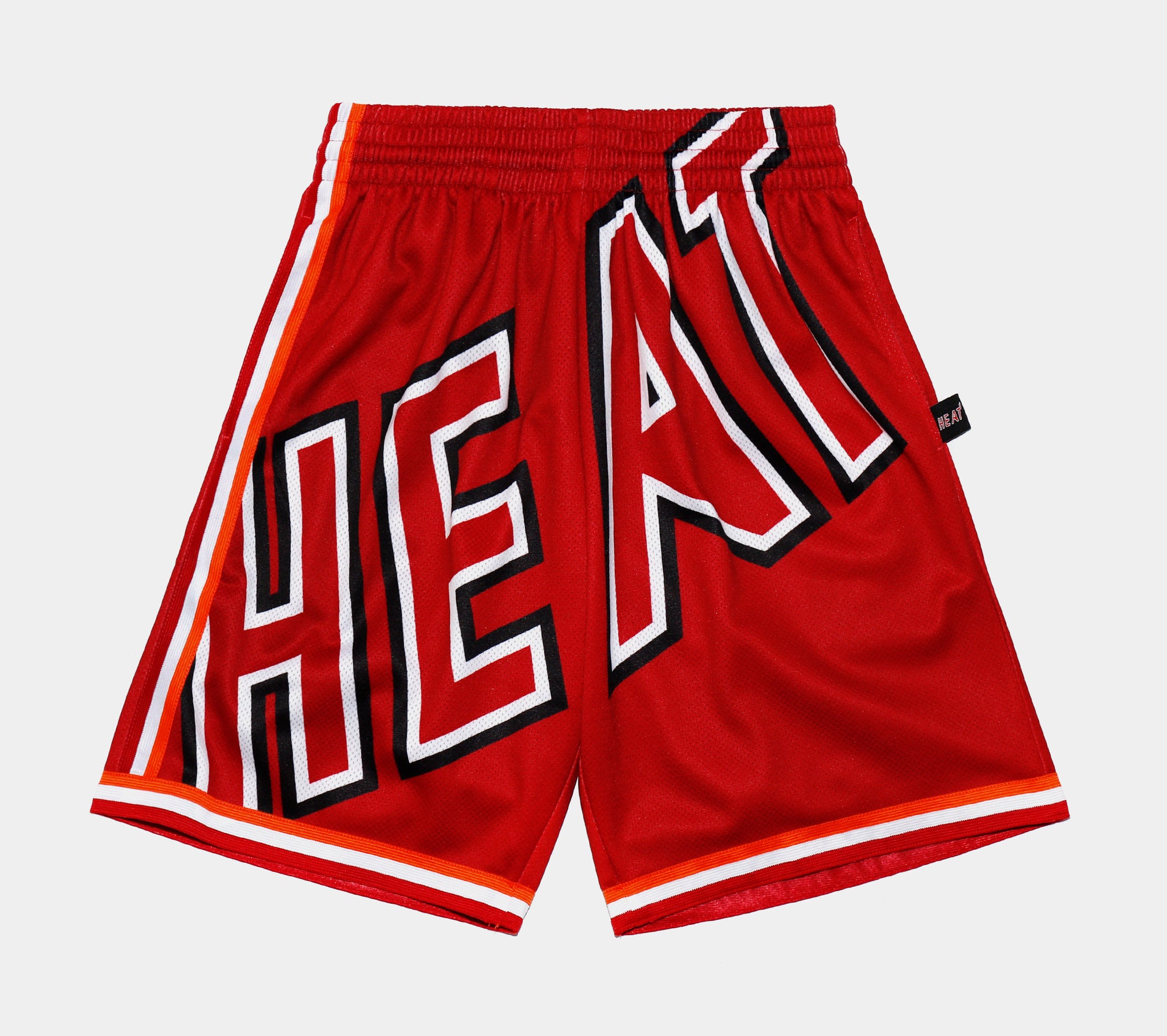 Mitchell & Ness Men's Miami Heat Black Jumbotron Swingman Shorts