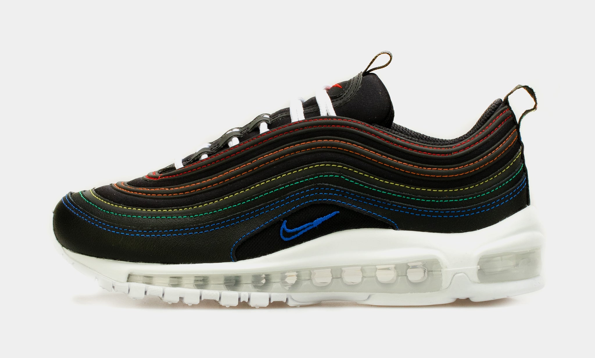 Nike Air Max 97 Multi Stitch Womens Running Shoe Black Multi