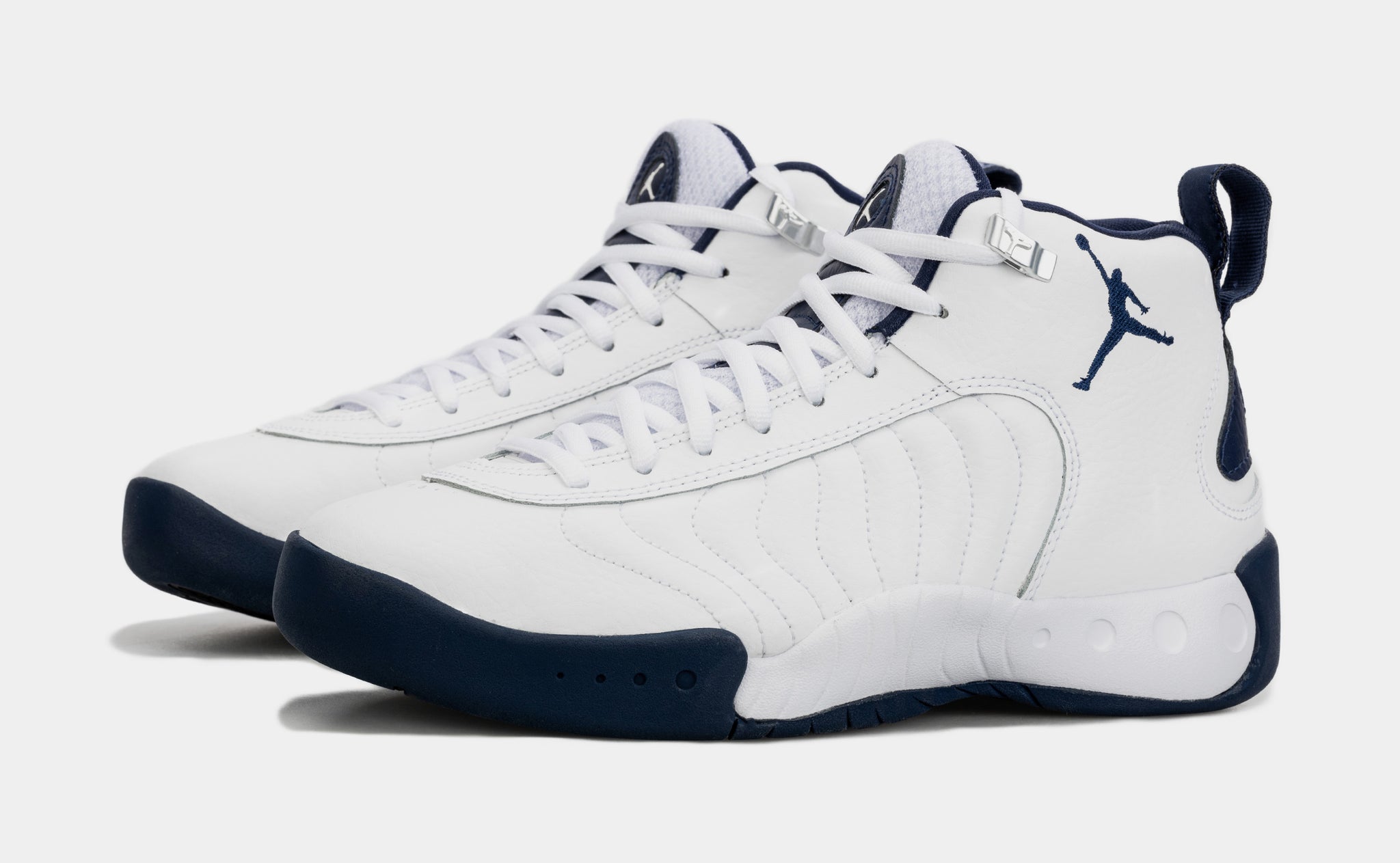 Jumpman pro sale blue and white