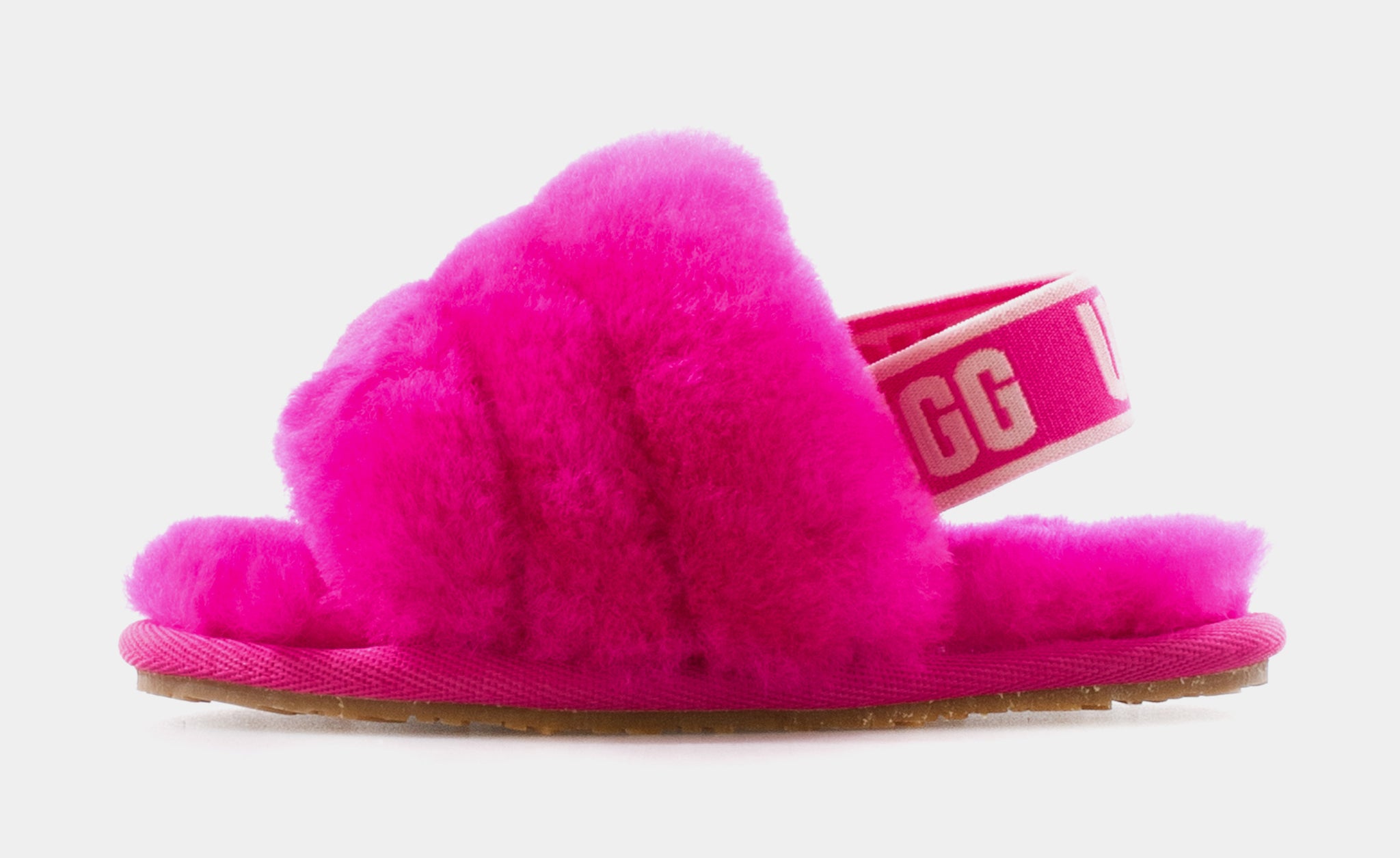 Kids pink shop ugg slippers