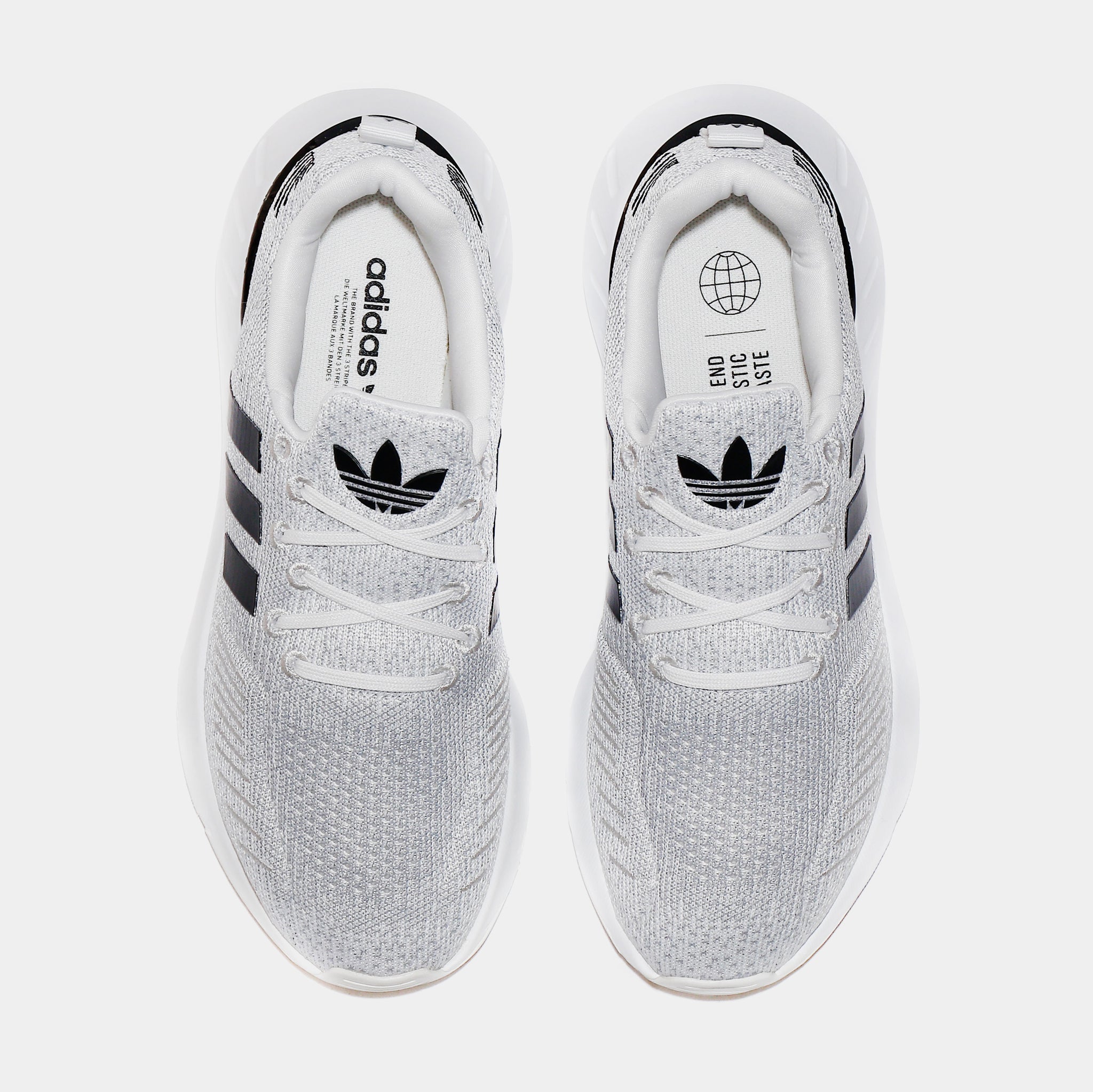 Adidas swift run hot sale grey white